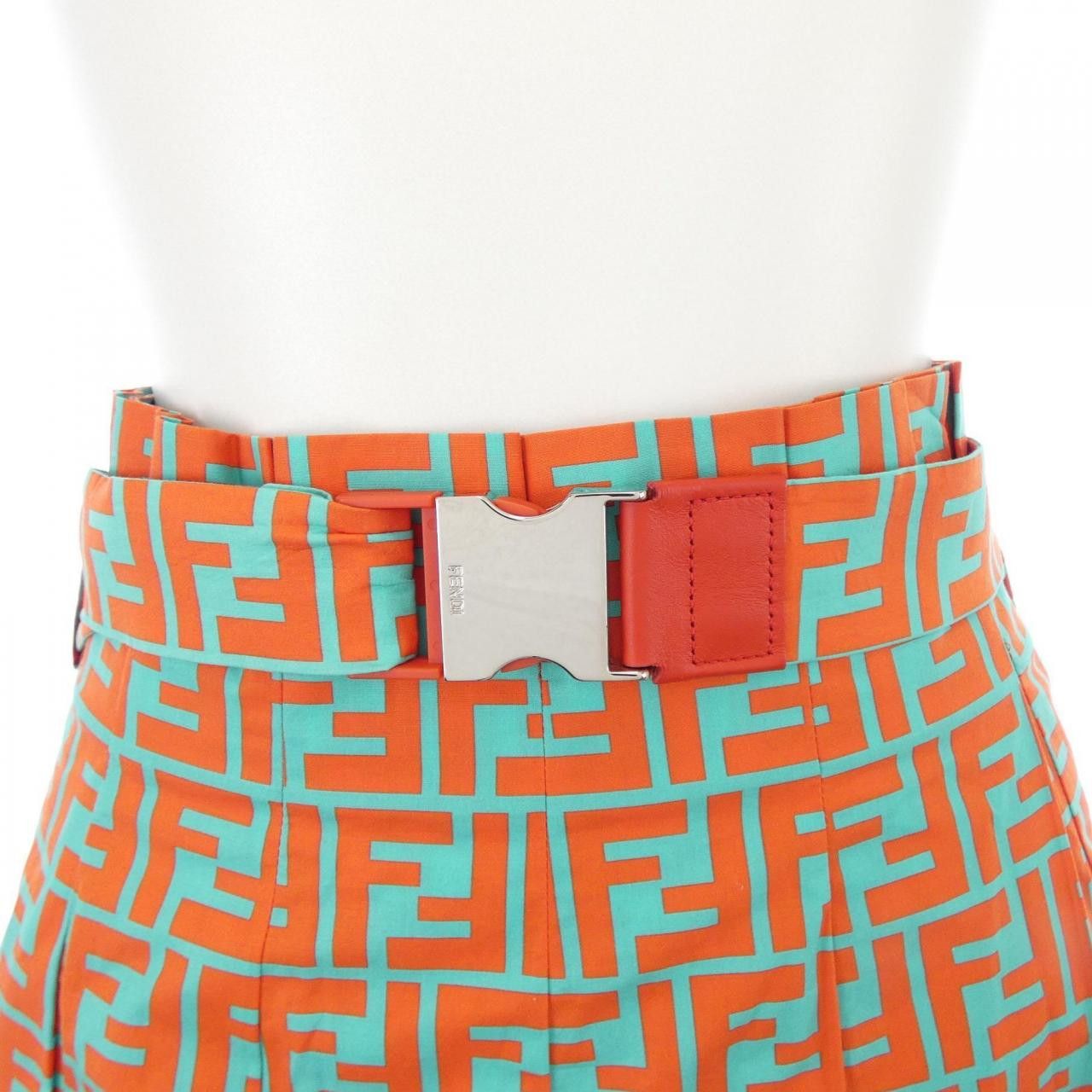 Fendi Fendi Fendi Skirt Textile Skirts FQ7013 A5VN DUTY FREE for USA Size ONE SIZE - 6 Thumbnail