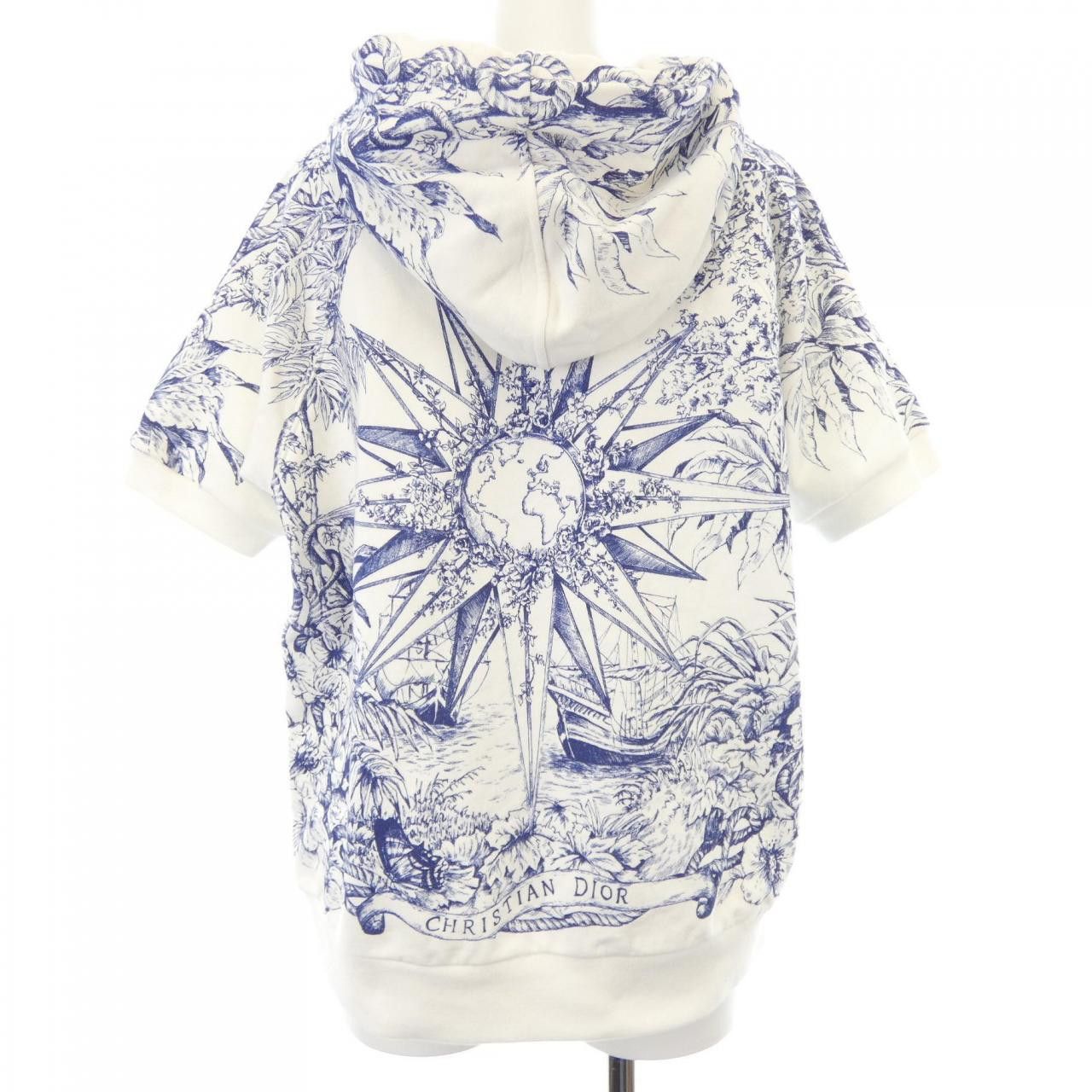 Dior Dior Christian Dior Hoodie Textile Sweatshirts & Hoodies 313S06A4017 DUTY FREE for USA Size ONE SIZE - 2 Thumbnail