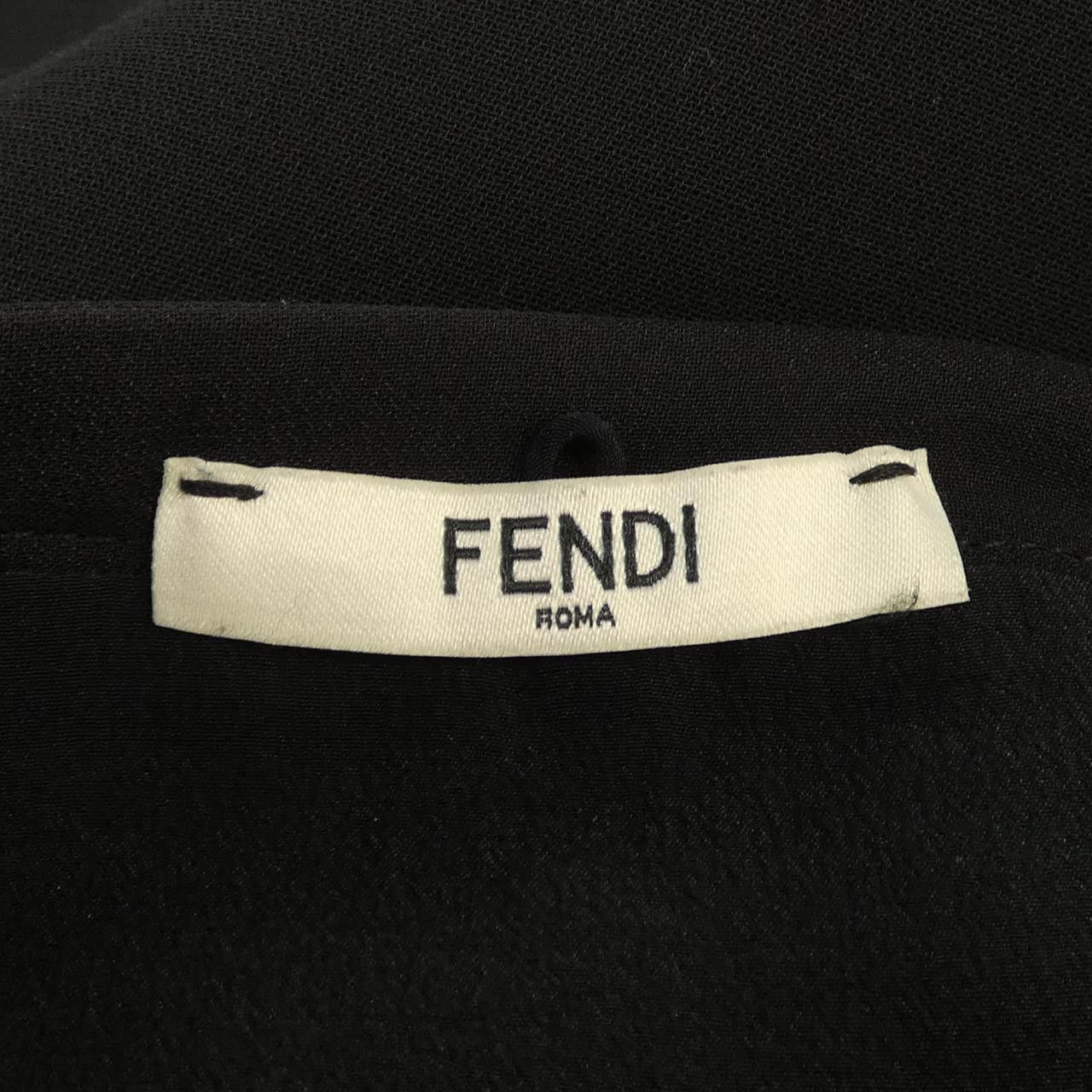 Fendi Fendi Fendi Dress Textile Dresses FD8738CUW DUTY FREE for USA Size ONE SIZE - 4 Thumbnail
