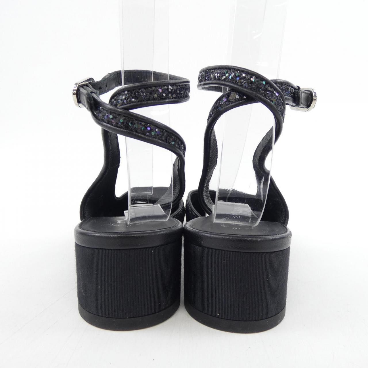 Chanel Chanel Chanel Open Shoes Shoes Leather Shoes G37594Y55352 DUTY FREE for USA Size ONE SIZE - 5 Thumbnail