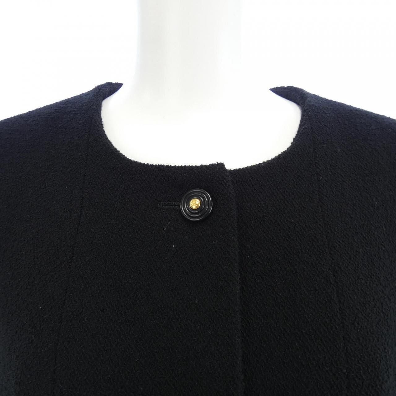 Chanel Chanel Chanel Collarless Jacket Textile Outerwear P05939V04346 DUTY FREE for USA Size ONE SIZE - 5 Thumbnail