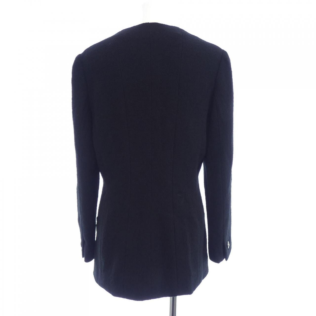 Chanel Chanel Chanel Collarless Jacket Textile Outerwear P05939V04346 DUTY FREE for USA Size ONE SIZE - 2 Thumbnail