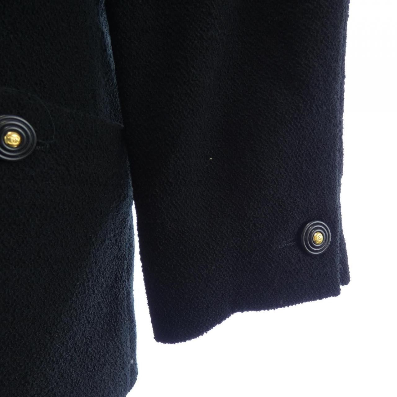 Chanel Chanel Chanel Collarless Jacket Textile Outerwear P05939V04346 DUTY FREE for USA Size ONE SIZE - 6 Thumbnail