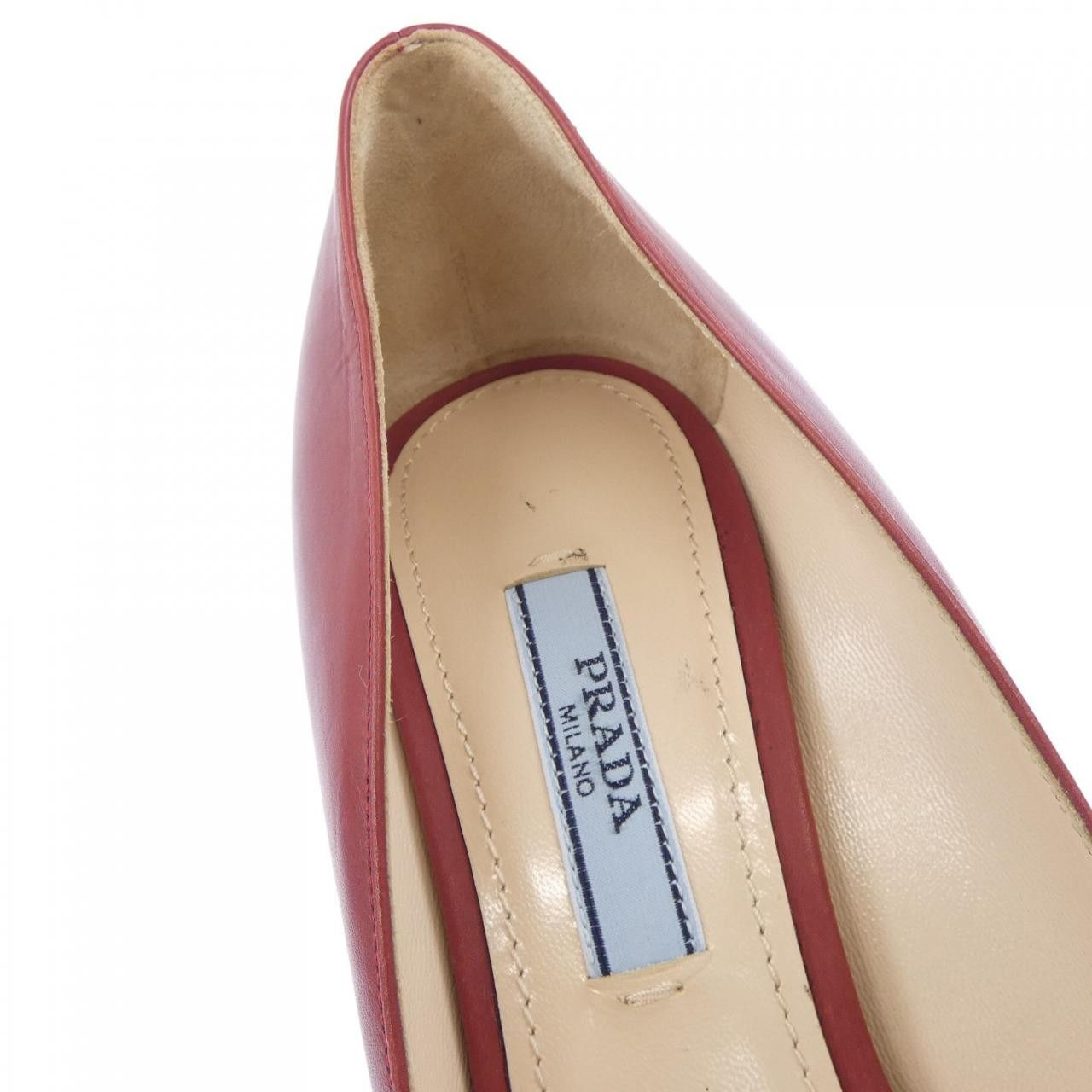 Prada Prada Prada Leather Pumps Leather Shoes DUTY FREE for USA Size ONE SIZE - 6 Thumbnail