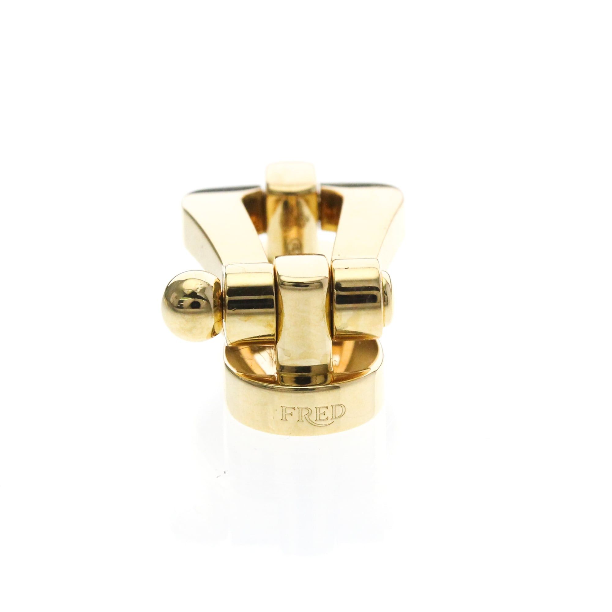 FRED Fred Force 10 Large Bracelet Yellow Gold (18K) No Stone Charm Bracelet Gold Size ONE SIZE - 18 Thumbnail