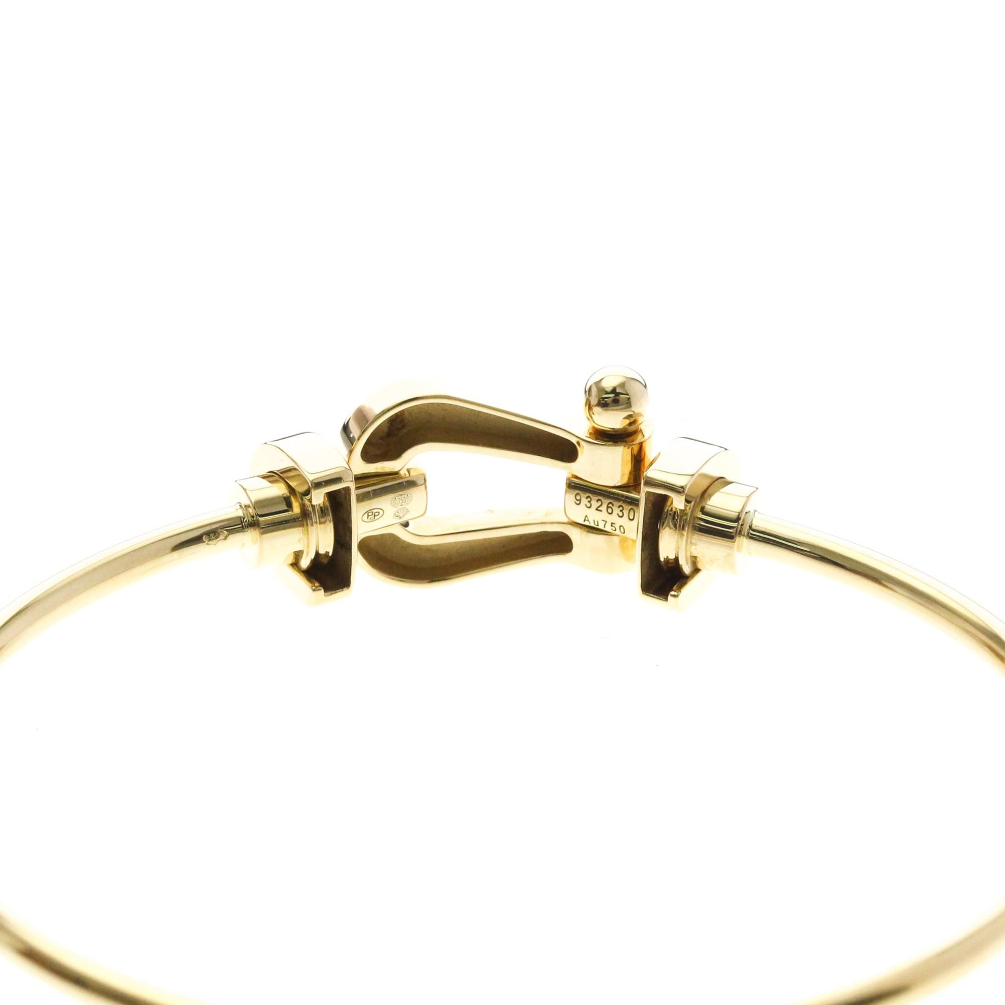 FRED Fred Force 10 Large Bracelet Yellow Gold (18K) No Stone Charm Bracelet Gold Size ONE SIZE - 7 Thumbnail