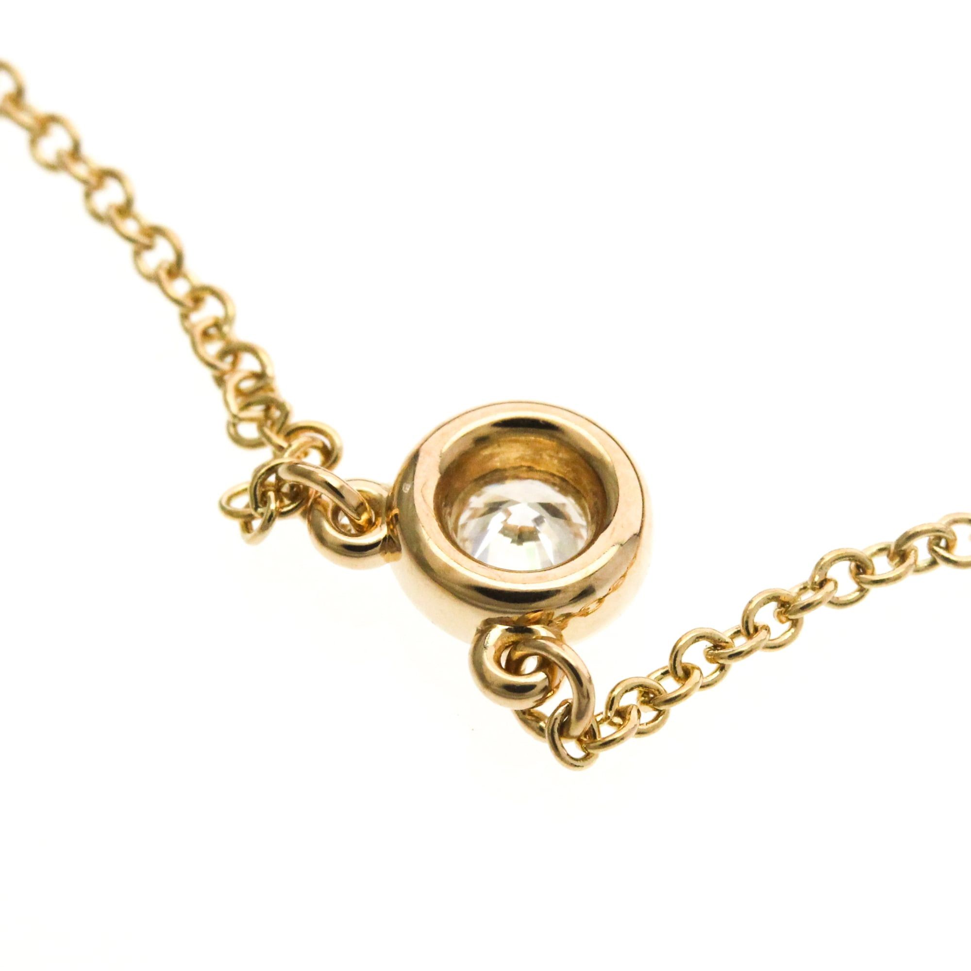 Tiffany & Co. Tiffany Diamonds By The Yard Pink Gold (18K) Diamond Men,Women Fashion Pendant Necklace (Pink Gold) Size ONE SIZE - 7 Thumbnail