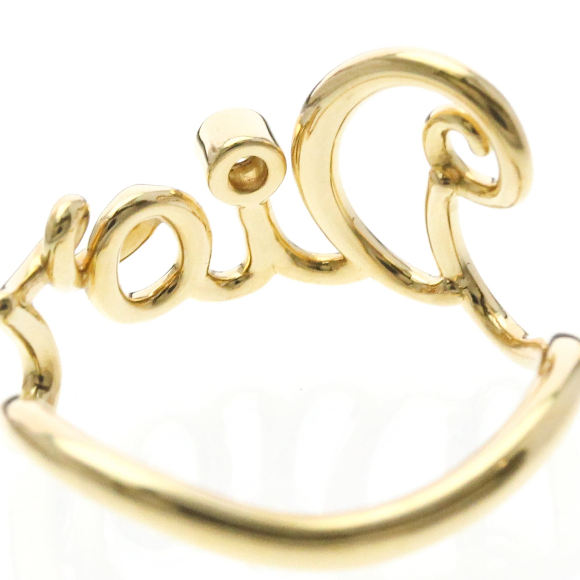 Dior Christian Dior Dioramour Ring JOUI95052 Yellow Gold (18K) Fashion Diamond Band Ring Gold Size ONE SIZE - 8 Thumbnail