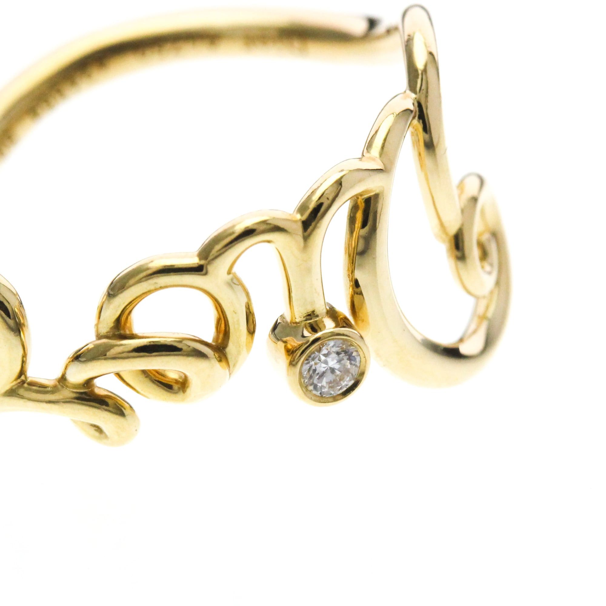 Dior Christian Dior Dioramour Ring JOUI95052 Yellow Gold (18K) Fashion Diamond Band Ring Gold Size ONE SIZE - 9 Thumbnail