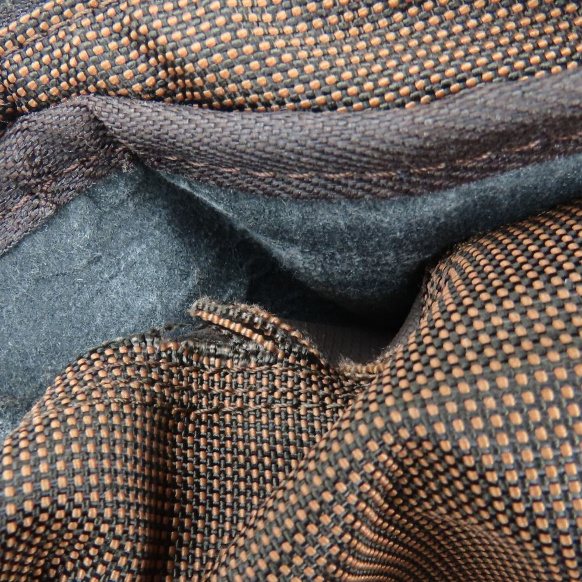 Hermes Hermes Tote Bag, Herline MM, Polyester, Brown, Women's/Men's Size ONE SIZE - 21 Thumbnail