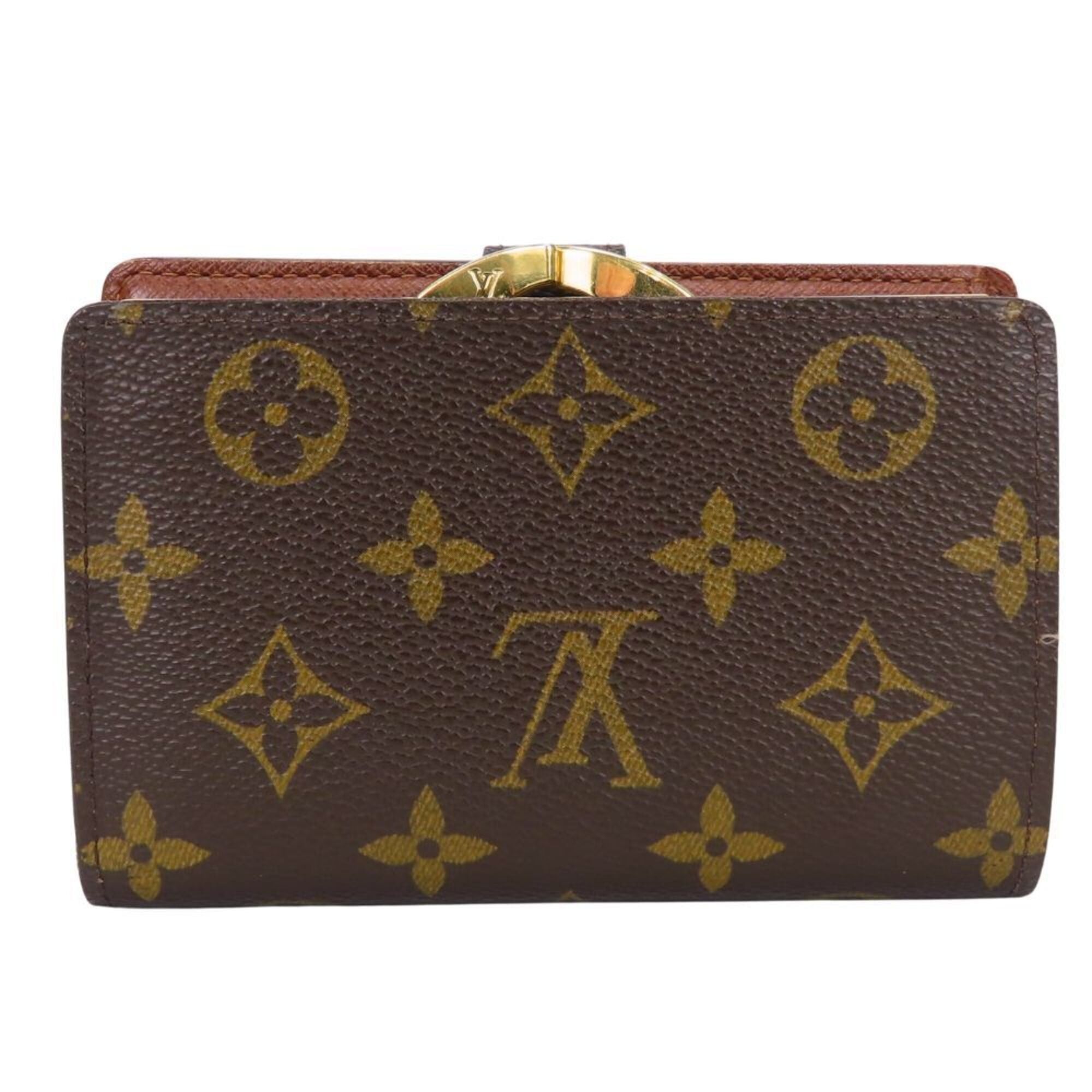 Louis Vuitton Louis Vuitton Bi-fold Wallet Porte Monnaie Billet Viennois M61663 Monogram Brown Women's LOUIS VUITTON Size ONE SIZE - 3 Thumbnail