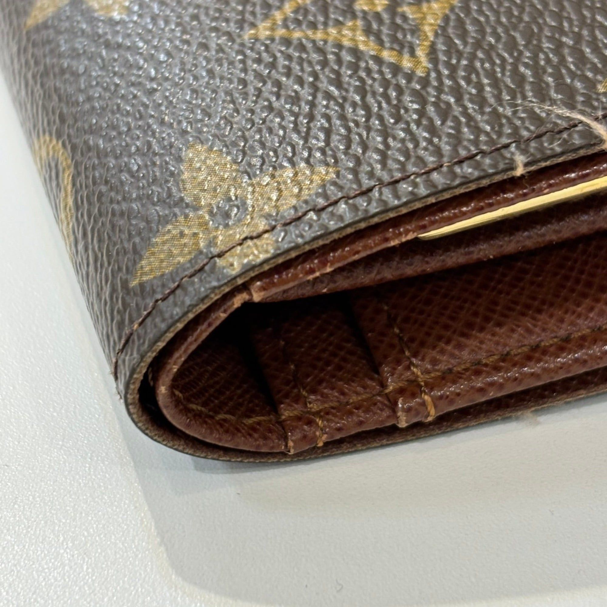 Louis Vuitton Louis Vuitton Bi-fold Wallet Porte Monnaie Billet Viennois M61663 Monogram Brown Women's LOUIS VUITTON Size ONE SIZE - 12 Thumbnail