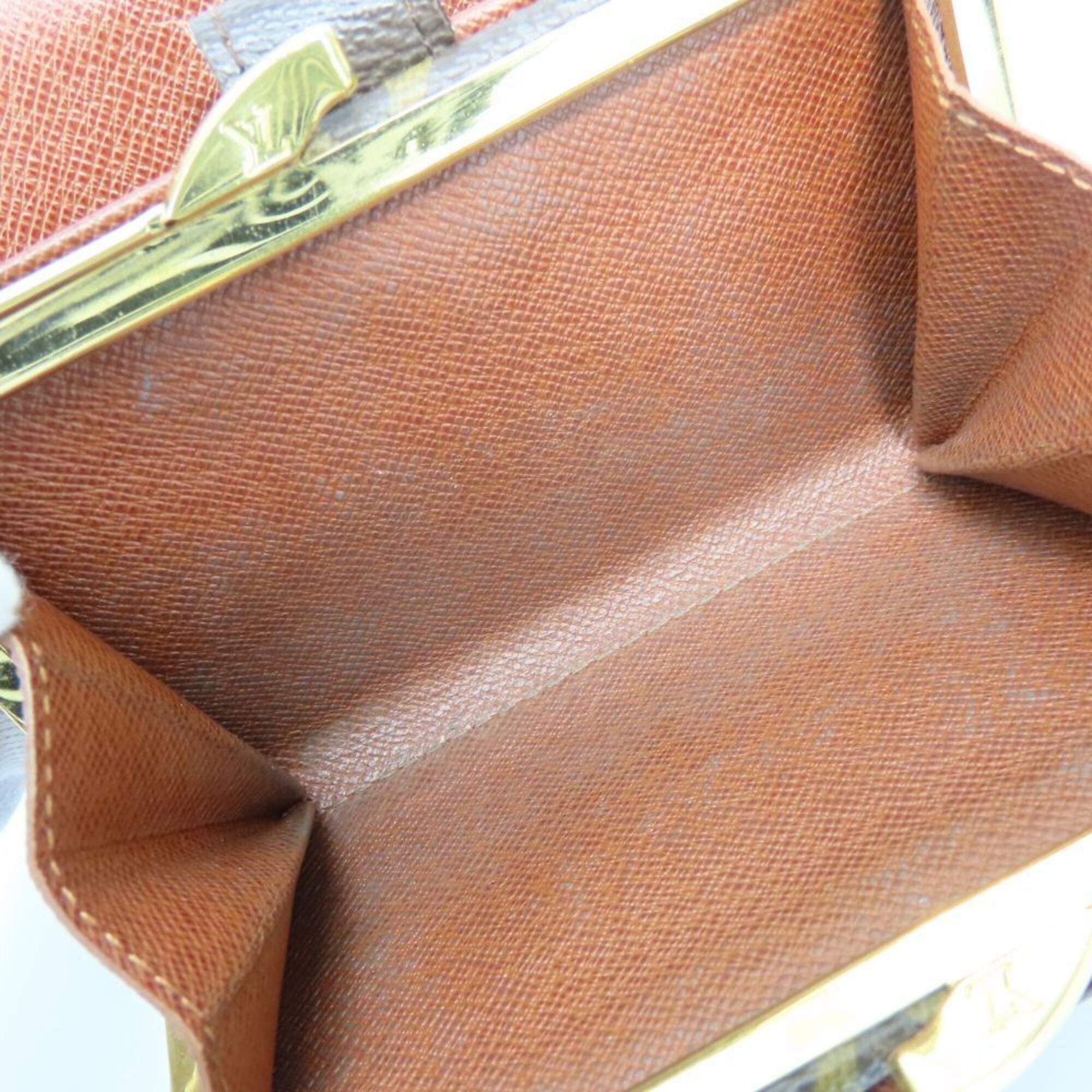 Louis Vuitton Louis Vuitton Bi-fold Wallet Porte Monnaie Billet Viennois M61663 Monogram Brown Women's LOUIS VUITTON Size ONE SIZE - 21 Thumbnail