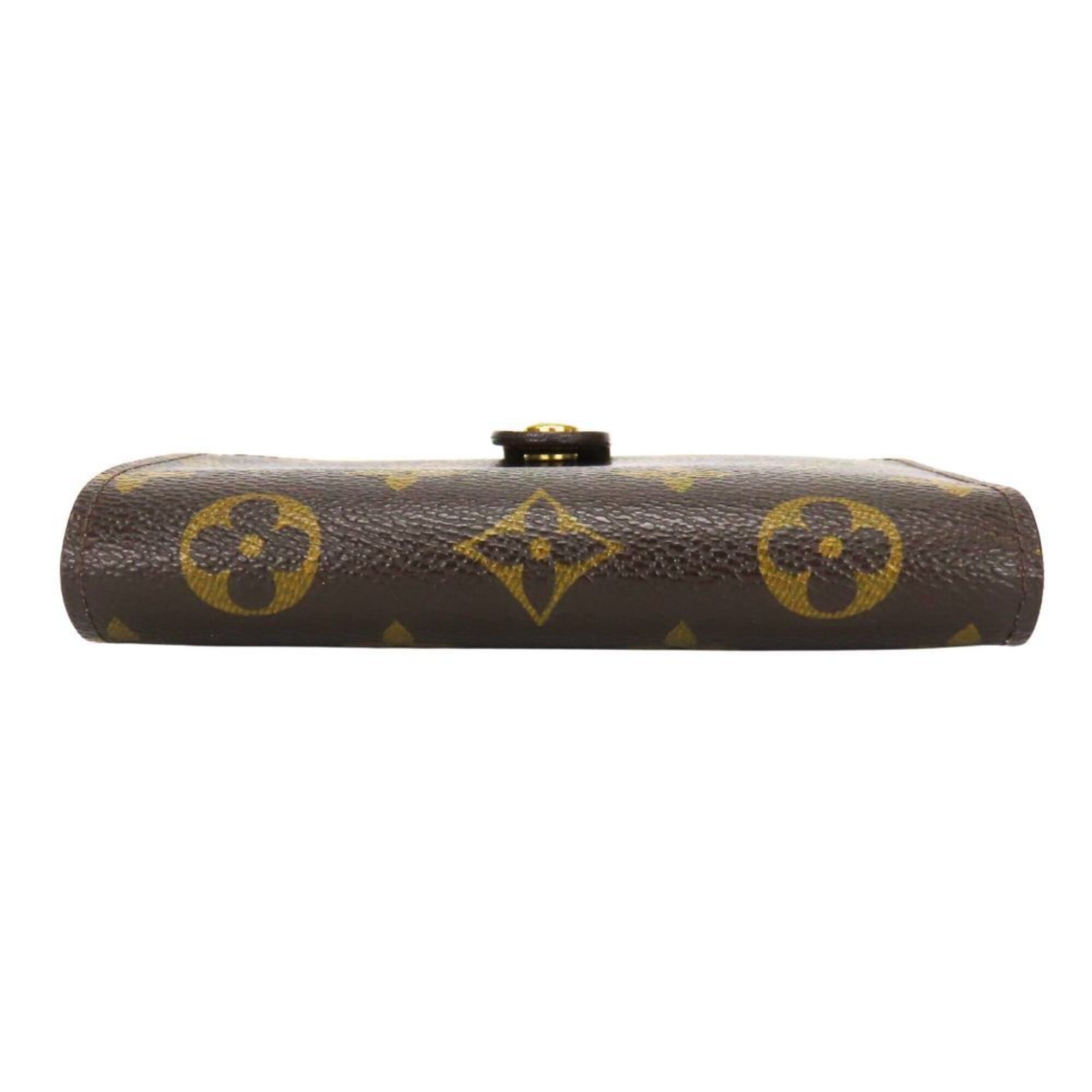 Louis Vuitton Louis Vuitton Bi-fold Wallet Porte Monnaie Billet Viennois M61663 Monogram Brown Women's LOUIS VUITTON Size ONE SIZE - 4 Thumbnail