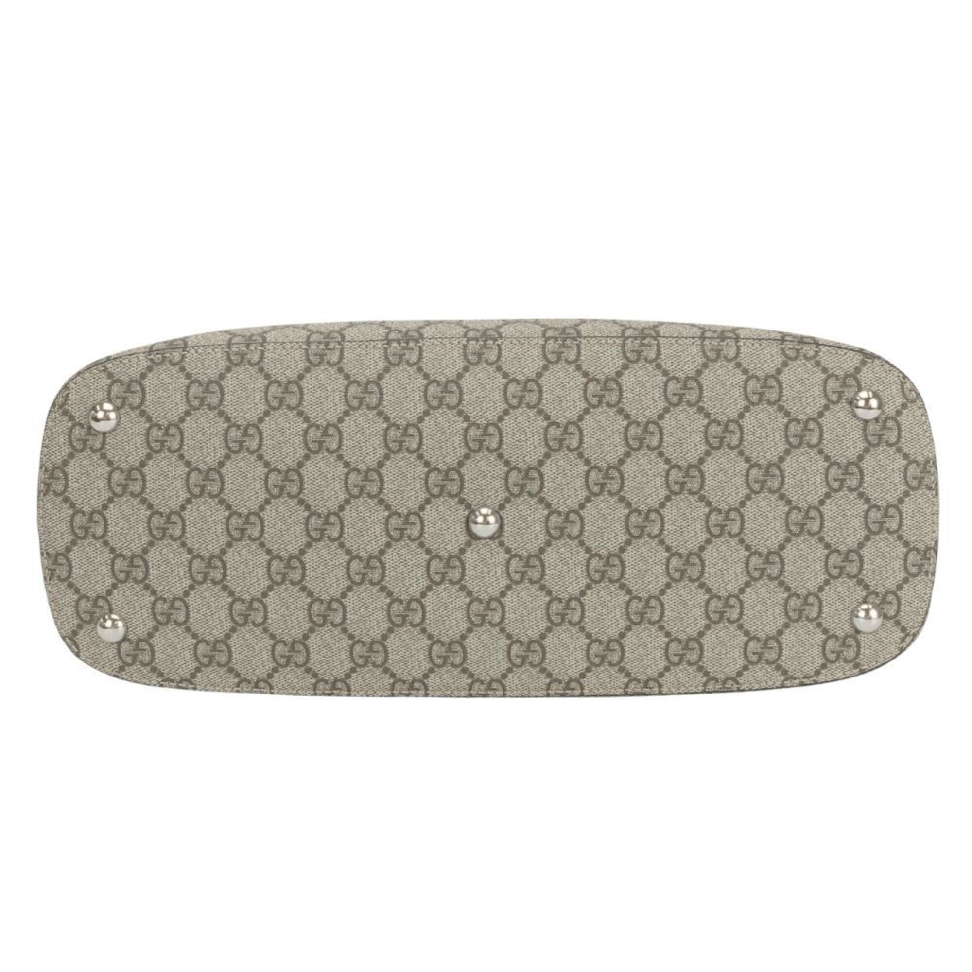 Gucci Gucci Hobo Shoulder Bag 414930 GG Supreme Canvas Leather Beige Brown One Women's GUCCI Size ONE SIZE - 5 Thumbnail