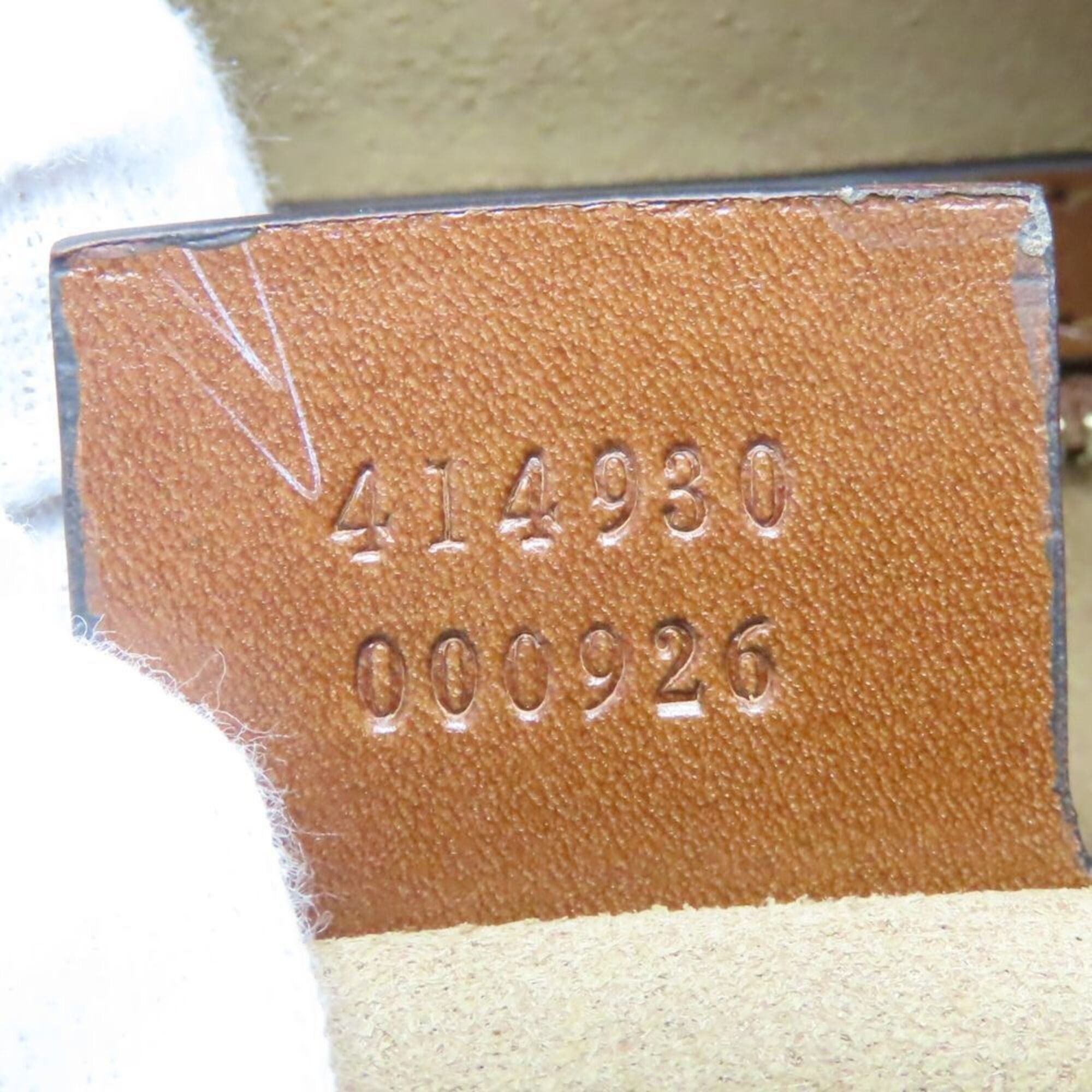 Gucci Gucci Hobo Shoulder Bag 414930 GG Supreme Canvas Leather Beige Brown One Women's GUCCI Size ONE SIZE - 19 Thumbnail