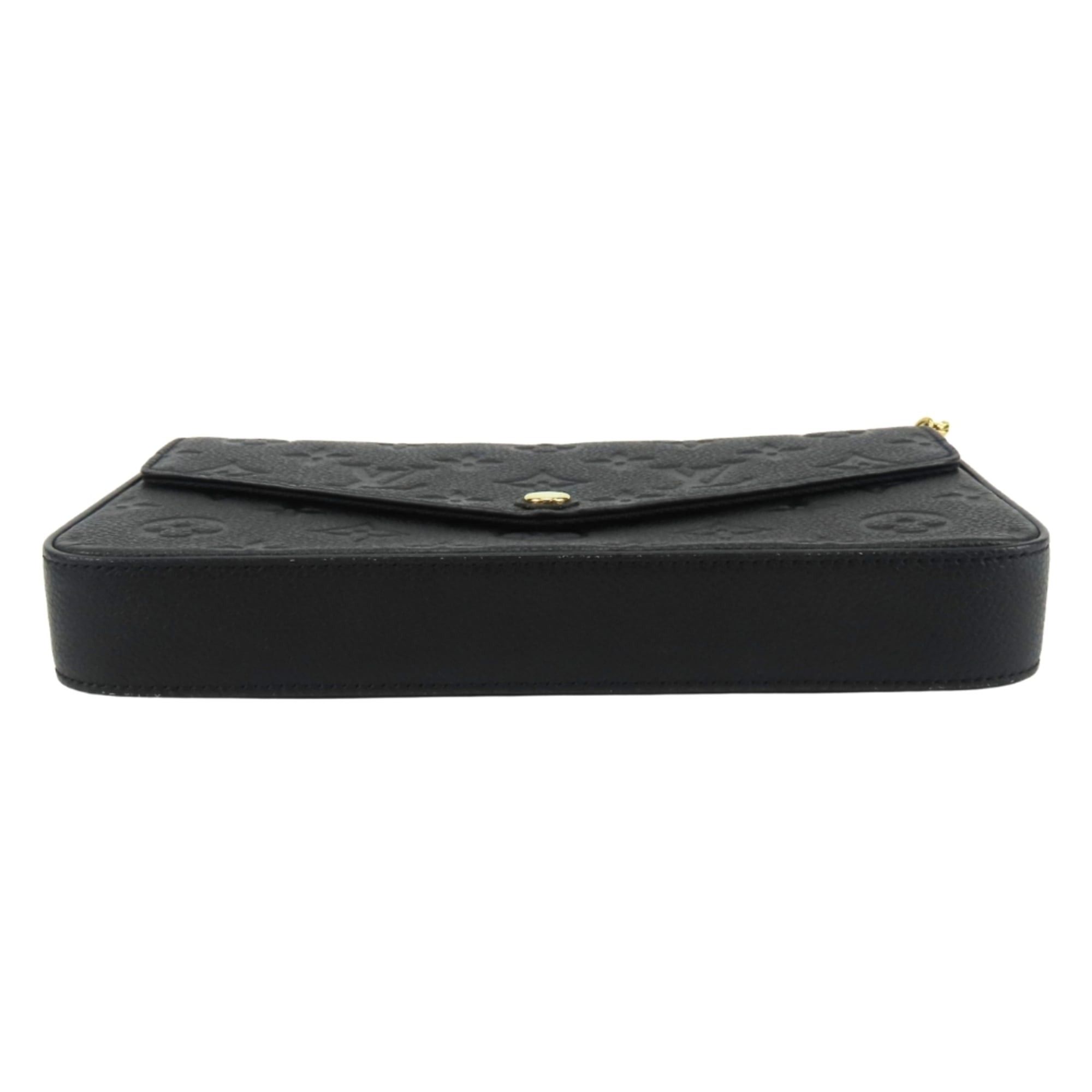 Louis Vuitton Louis Vuitton Shoulder Bag Pochette Felicie M64064 Monogram Empreinte Noir Gold Hardware Women's LOUIS VUITTON Size ONE SIZE - 5 Thumbnail