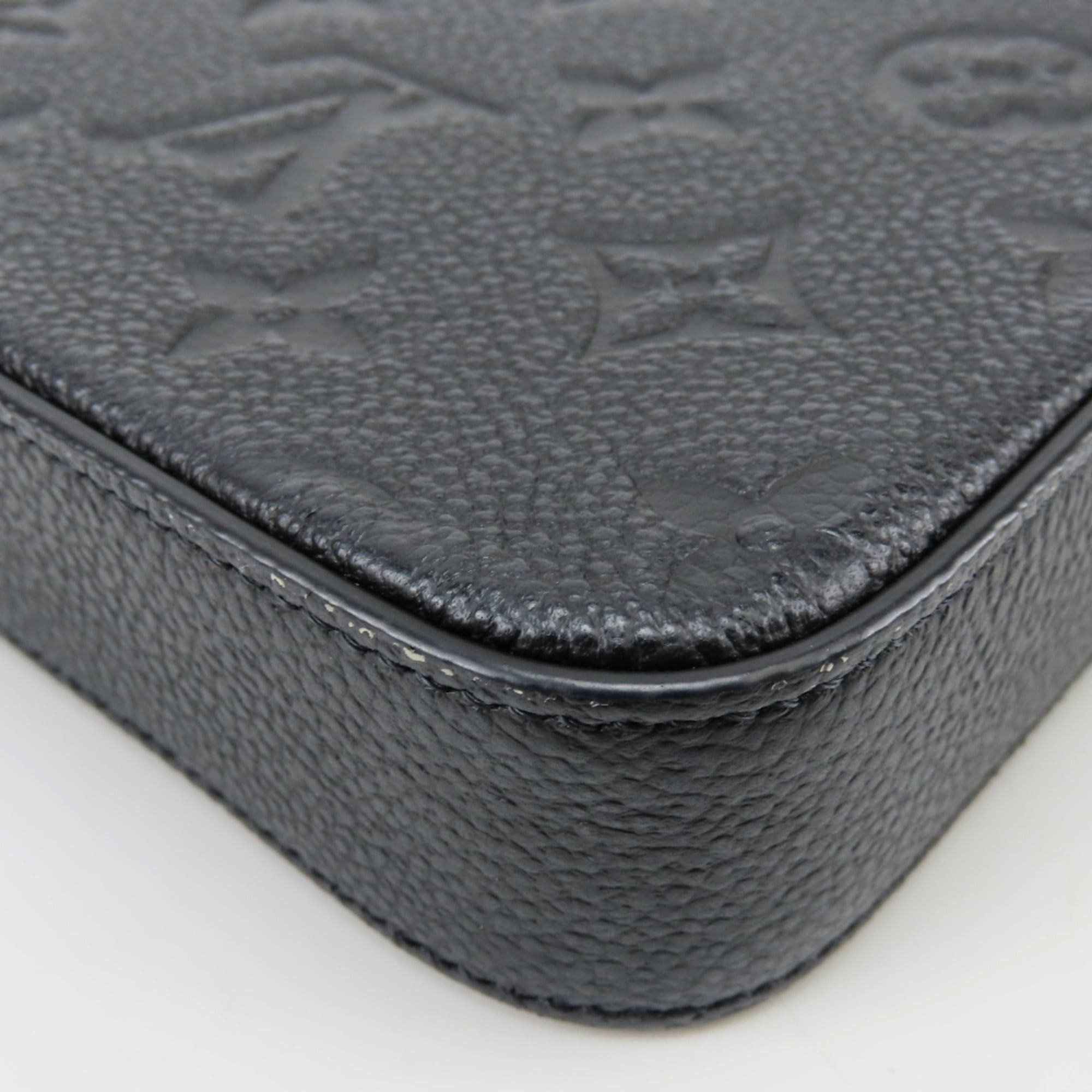 Louis Vuitton Louis Vuitton Shoulder Bag Pochette Felicie M64064 Monogram Empreinte Noir Gold Hardware Women's LOUIS VUITTON Size ONE SIZE - 7 Thumbnail