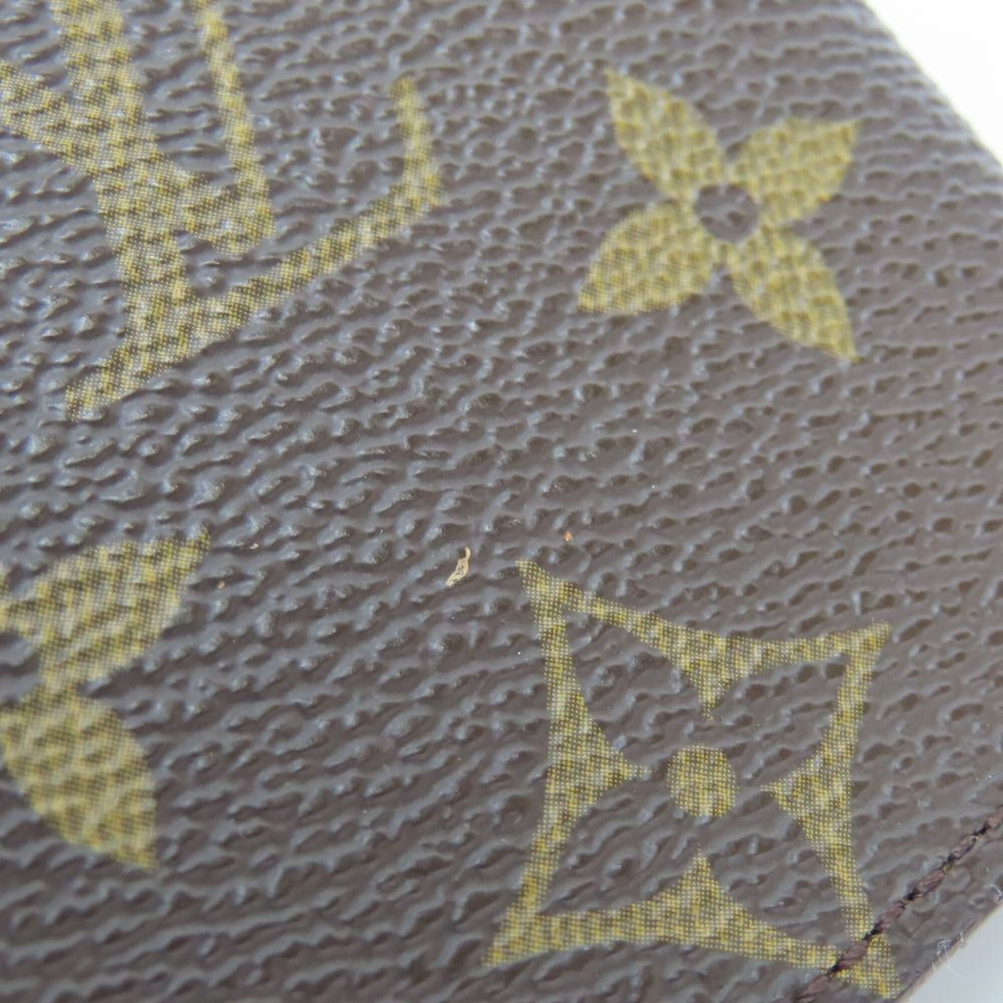 Louis Vuitton Louis Vuitton Business Card Holder/Card Case Portecarte Credit Pression M60937 Monogram Brown Women's LOUIS VUITTON Size ONE SIZE - 5 Thumbnail