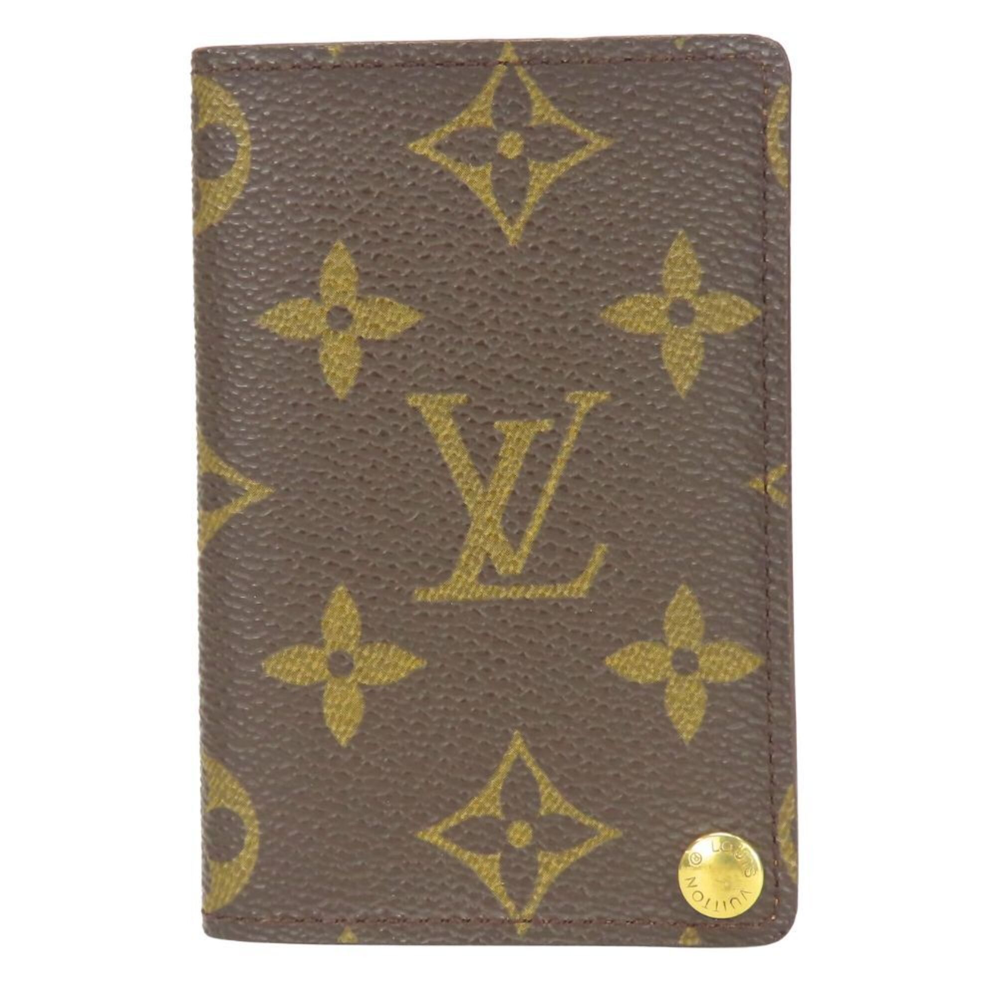 Louis Vuitton Louis Vuitton Business Card Holder/Card Case Portecarte Credit Pression M60937 Monogram Brown Women's LOUIS VUITTON Size ONE SIZE - 3 Thumbnail