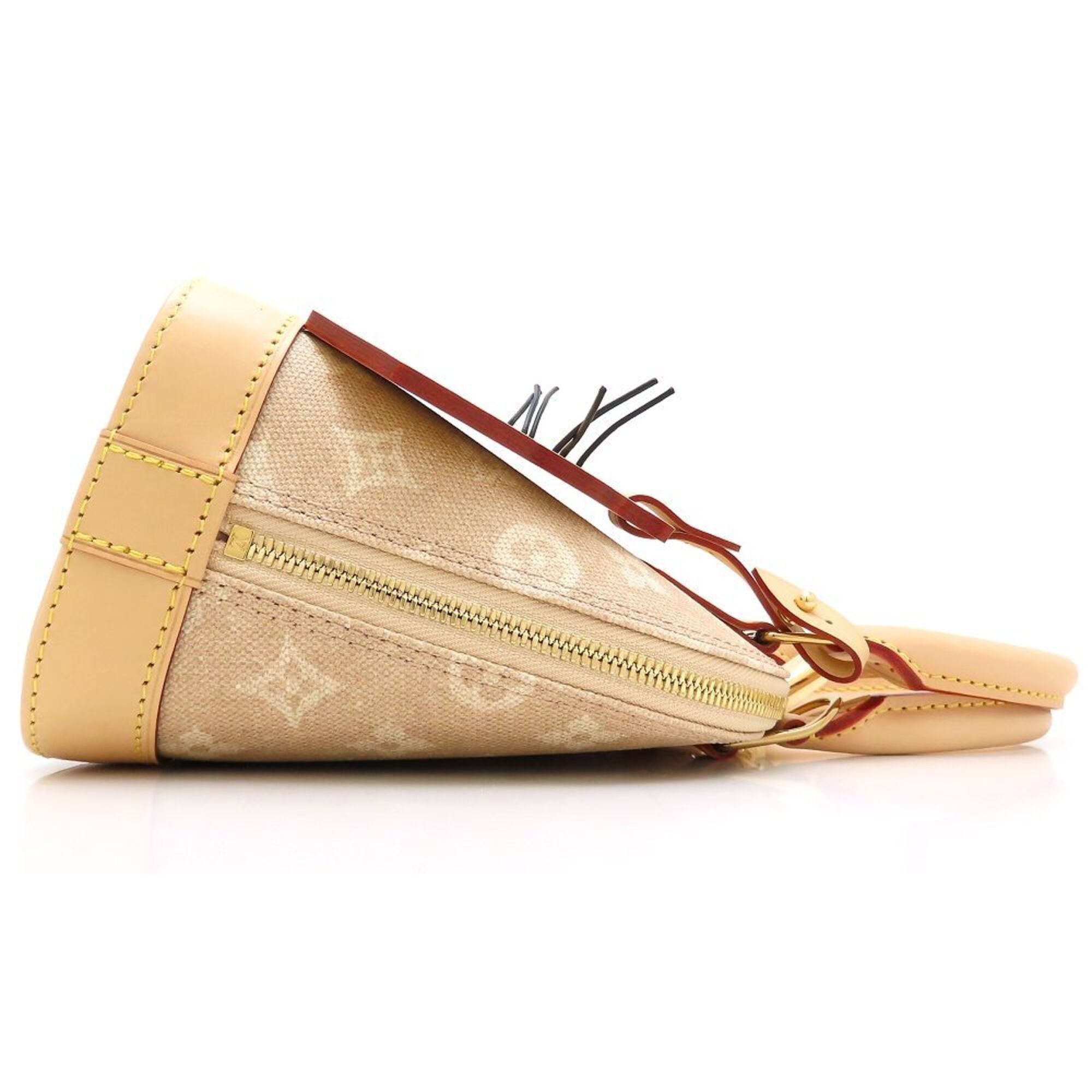 Louis Vuitton LOUIS VUITTON Alma BB M25728 2-Way Handbag, Beige, Women's, 353218 Size ONE SIZE - 3 Thumbnail