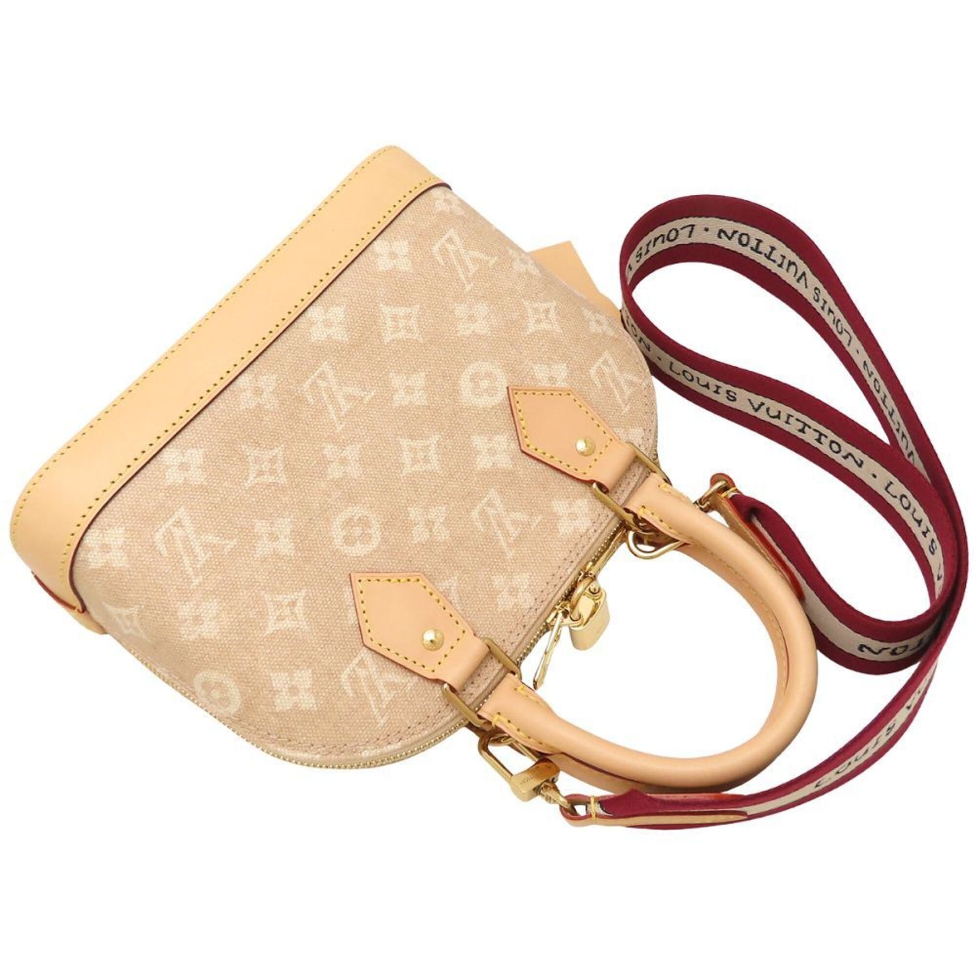 Louis Vuitton LOUIS VUITTON Alma BB M25728 2-Way Handbag, Beige, Women's, 353218 Size ONE SIZE - 5 Thumbnail