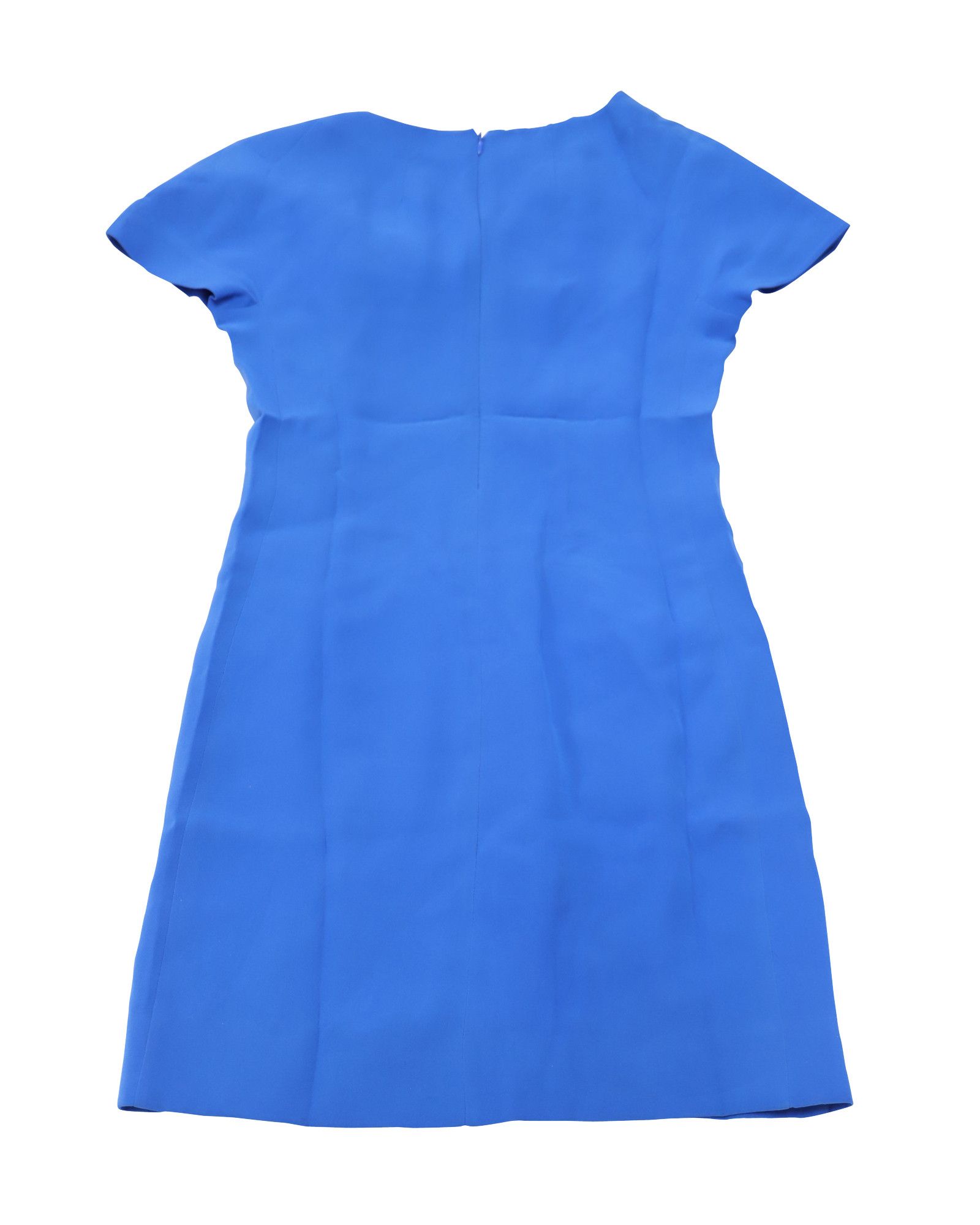 Balenciaga Balenciaga Shift Dress in Blue Silk Size XS / US 0-2 / IT 36-38 - 2 Thumbnail