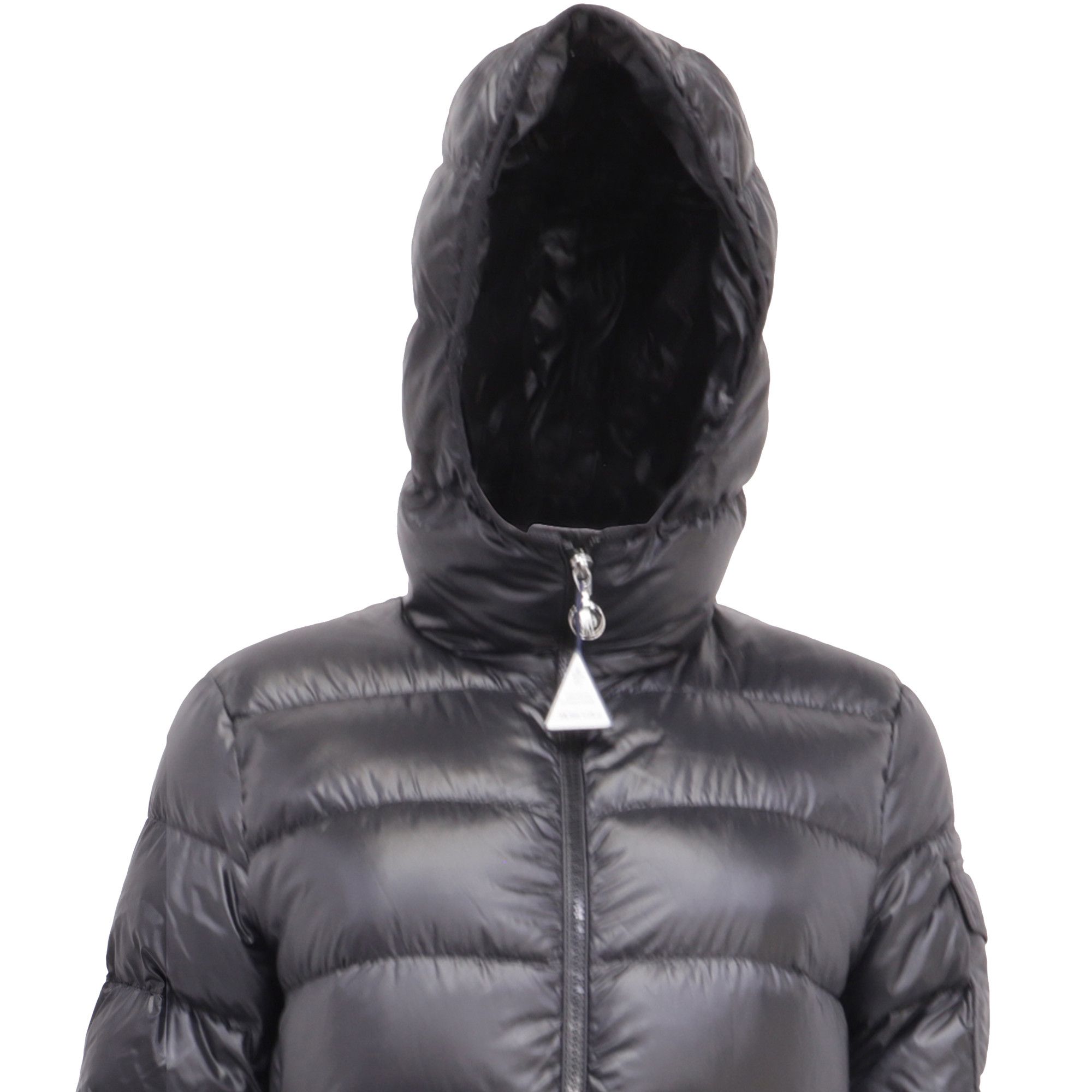 Moncler Moncler Glements Hooded Quilted Down Jacket in Black Goose D Size M / US 6-8 / IT 42-44 - 2 Thumbnail