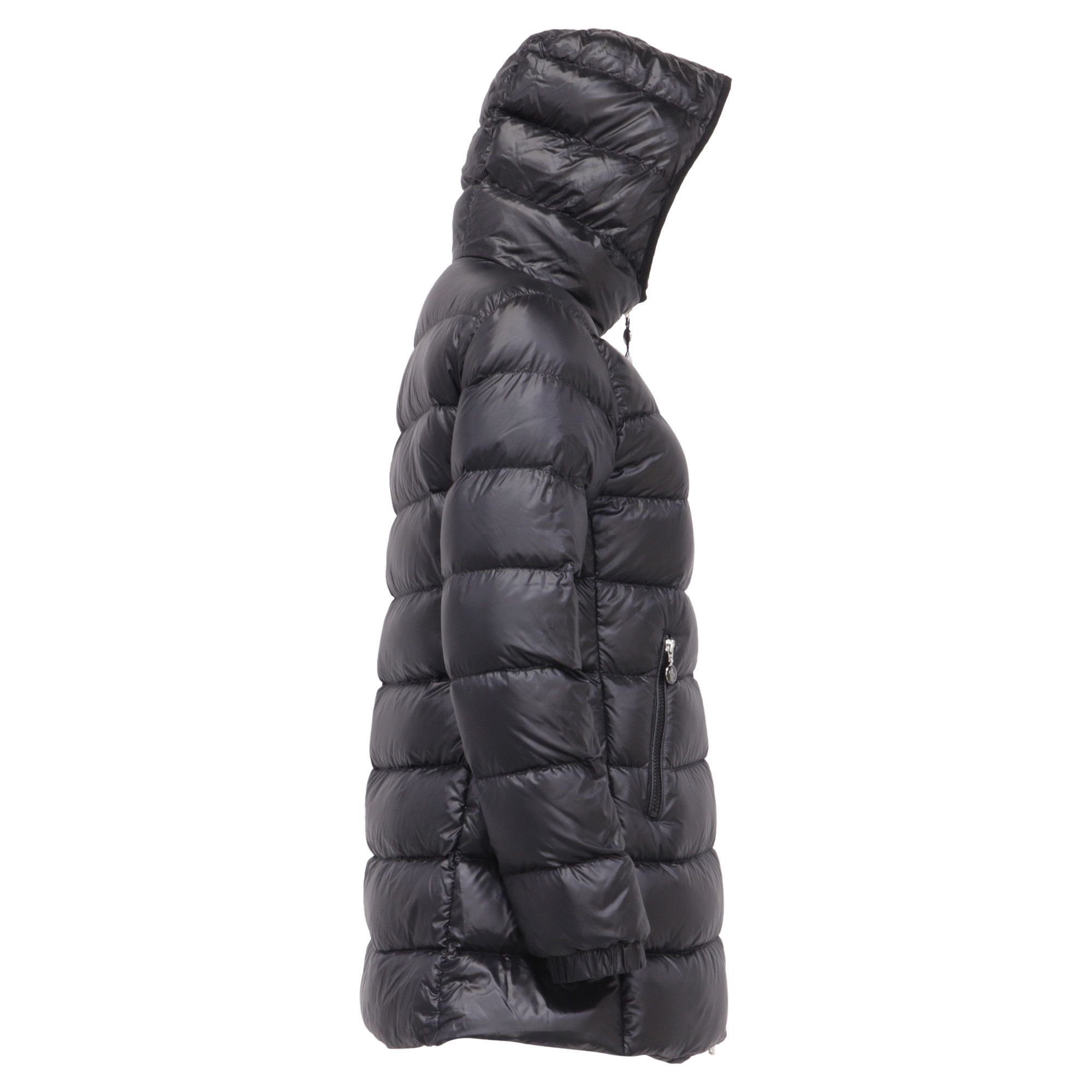 Moncler Moncler Glements Hooded Quilted Down Jacket in Black Goose D Size M / US 6-8 / IT 42-44 - 3 Thumbnail