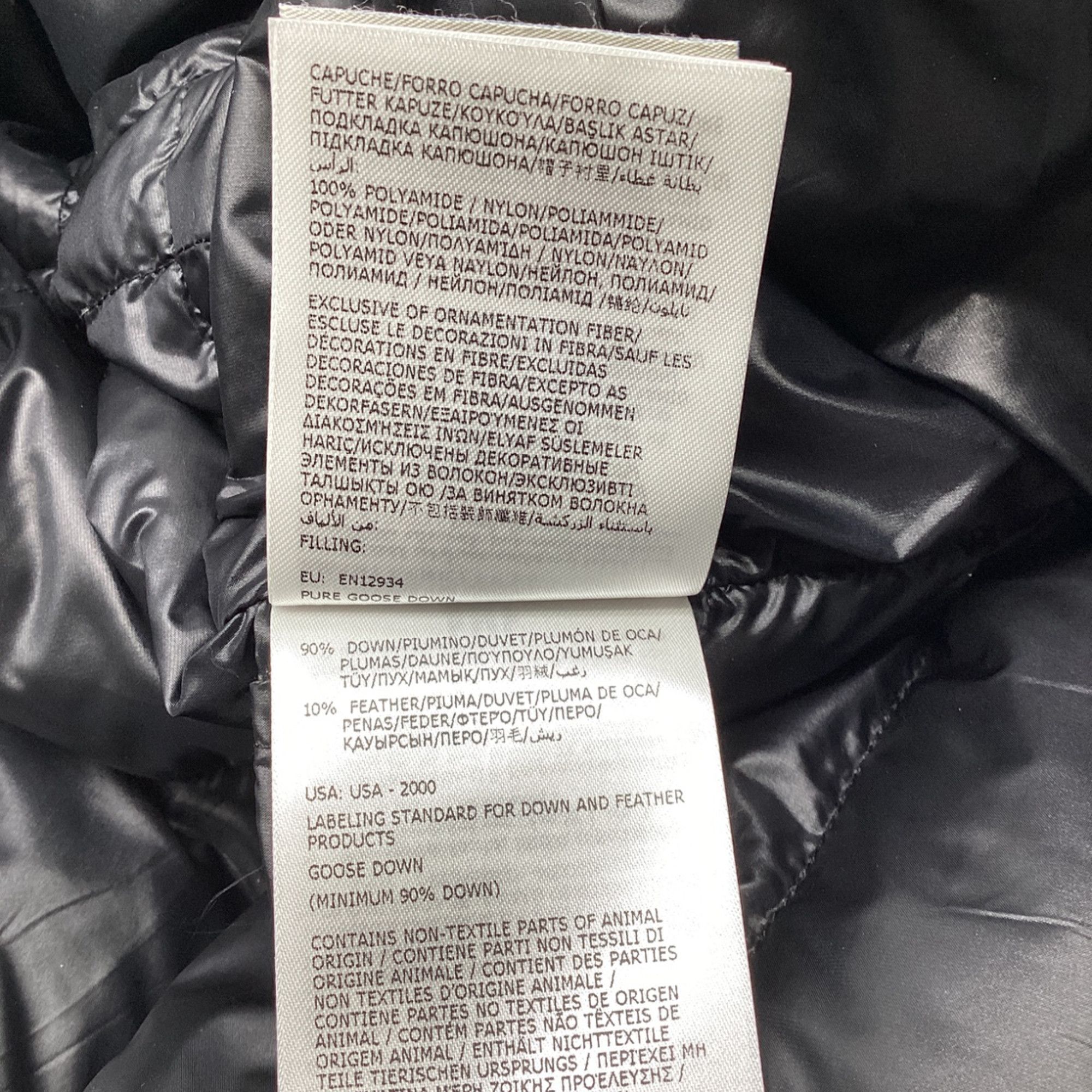 Moncler Moncler Glements Hooded Quilted Down Jacket in Black Goose D Size M / US 6-8 / IT 42-44 - 5 Thumbnail