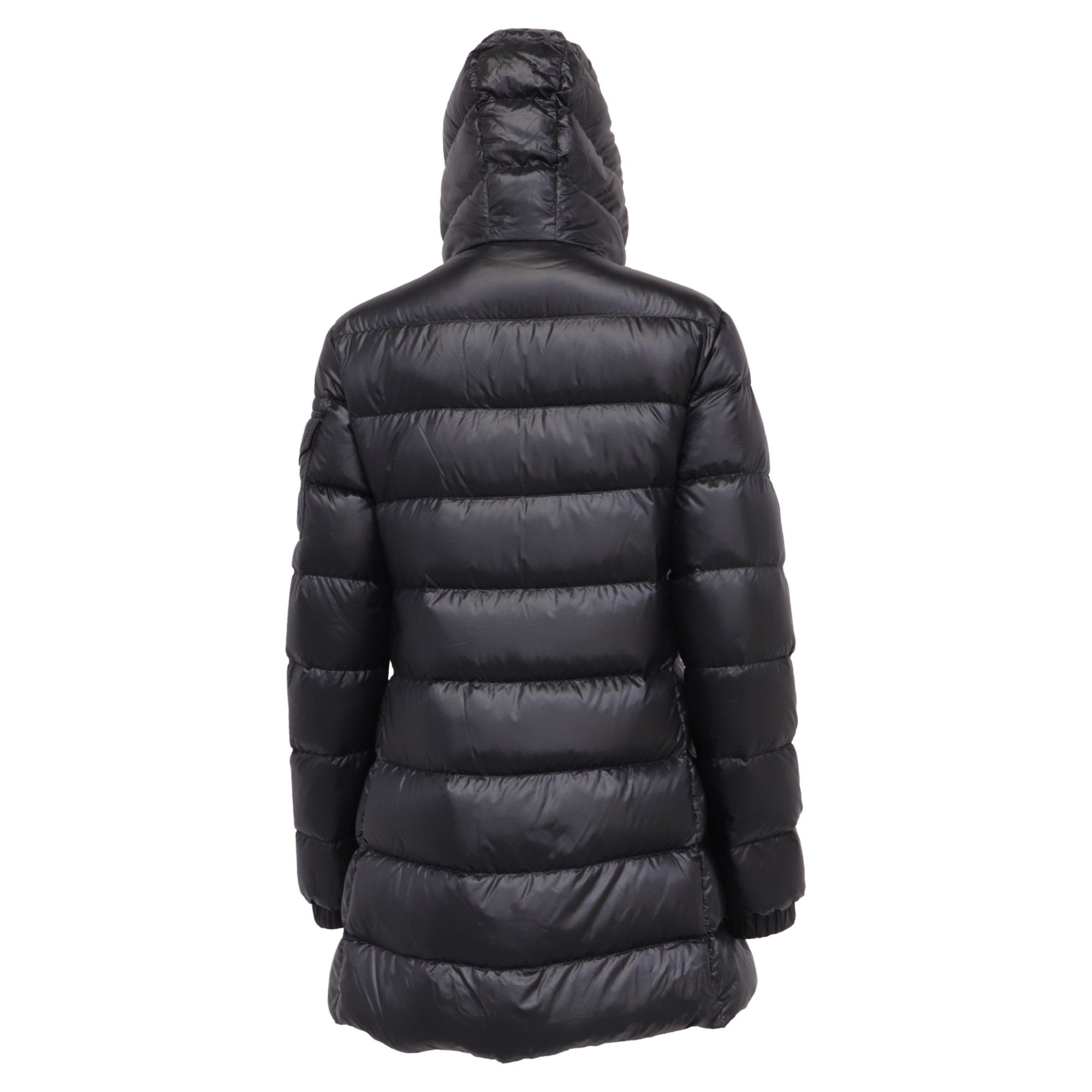 Moncler Moncler Glements Hooded Quilted Down Jacket in Black Goose D Size M / US 6-8 / IT 42-44 - 4 Thumbnail