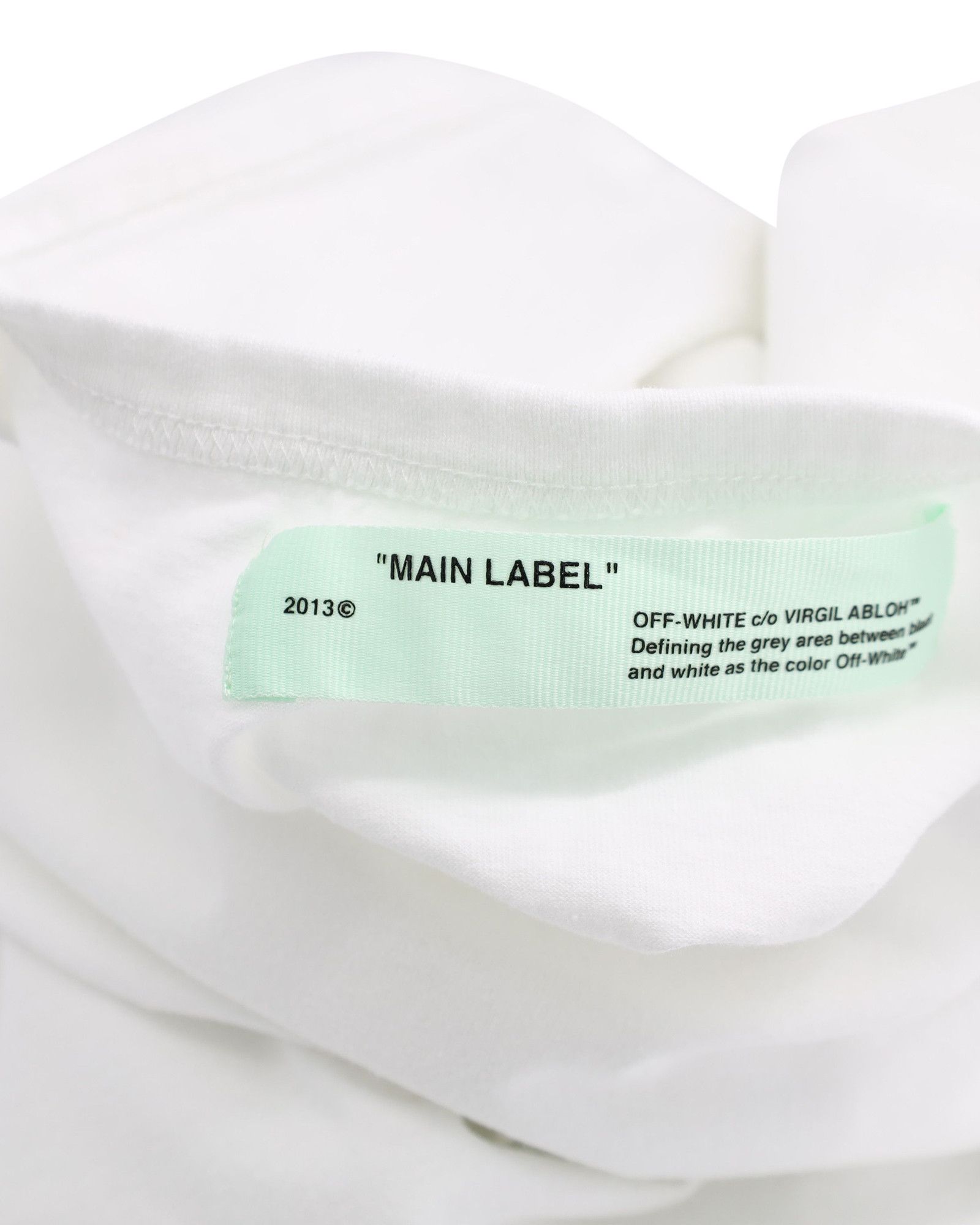 Off-White Off-White Quote T-shirt in White Cotton Size XS / US 0-2 / IT 36-38 - 4 Thumbnail