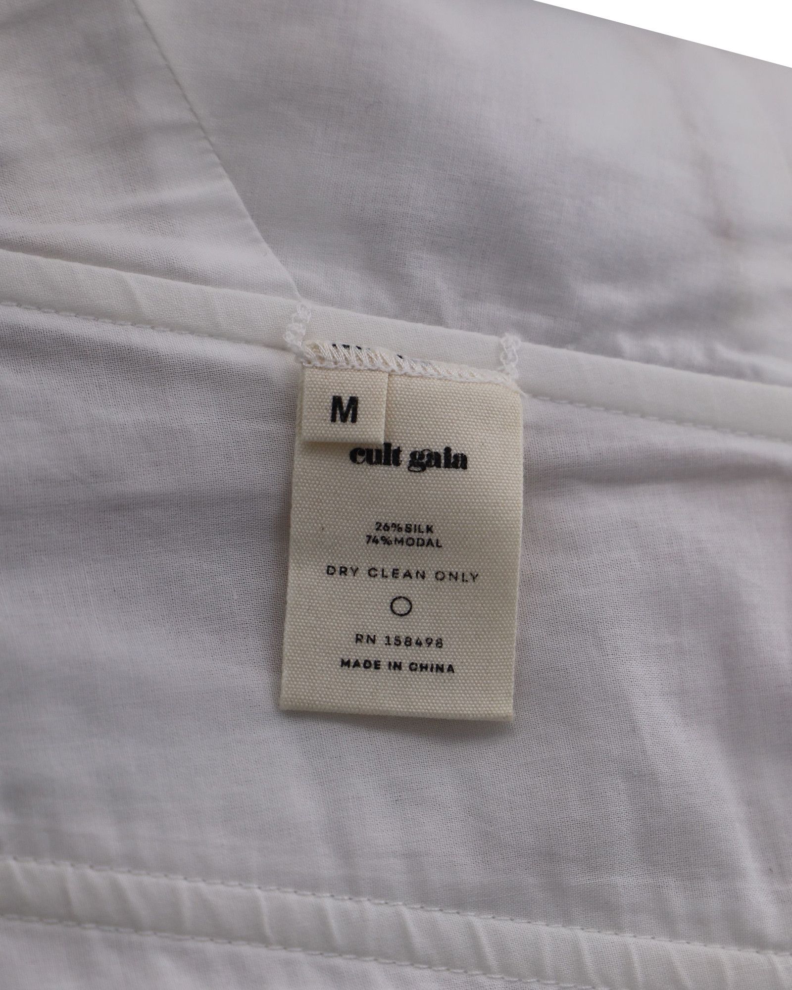 Cult Gaia Cult Gaia Gail Off-The-Shoulder Top in Multicolor Silk Size XS / US 0-2 / IT 36-38 - 4 Thumbnail