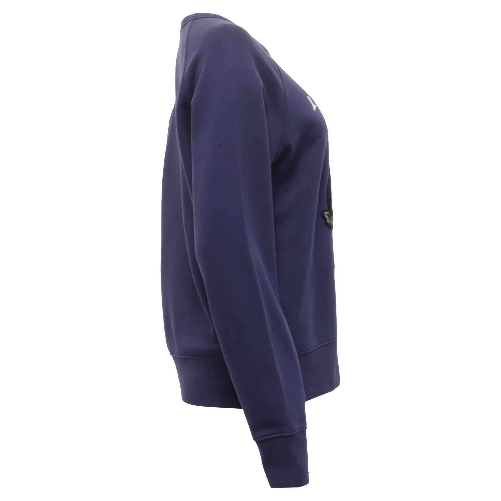 Gucci Gucci L'Aveugle Par Amour Hare Appliqué Sweater in Navy Blue Size XS / US 0-2 / IT 36-38 - 3 Thumbnail