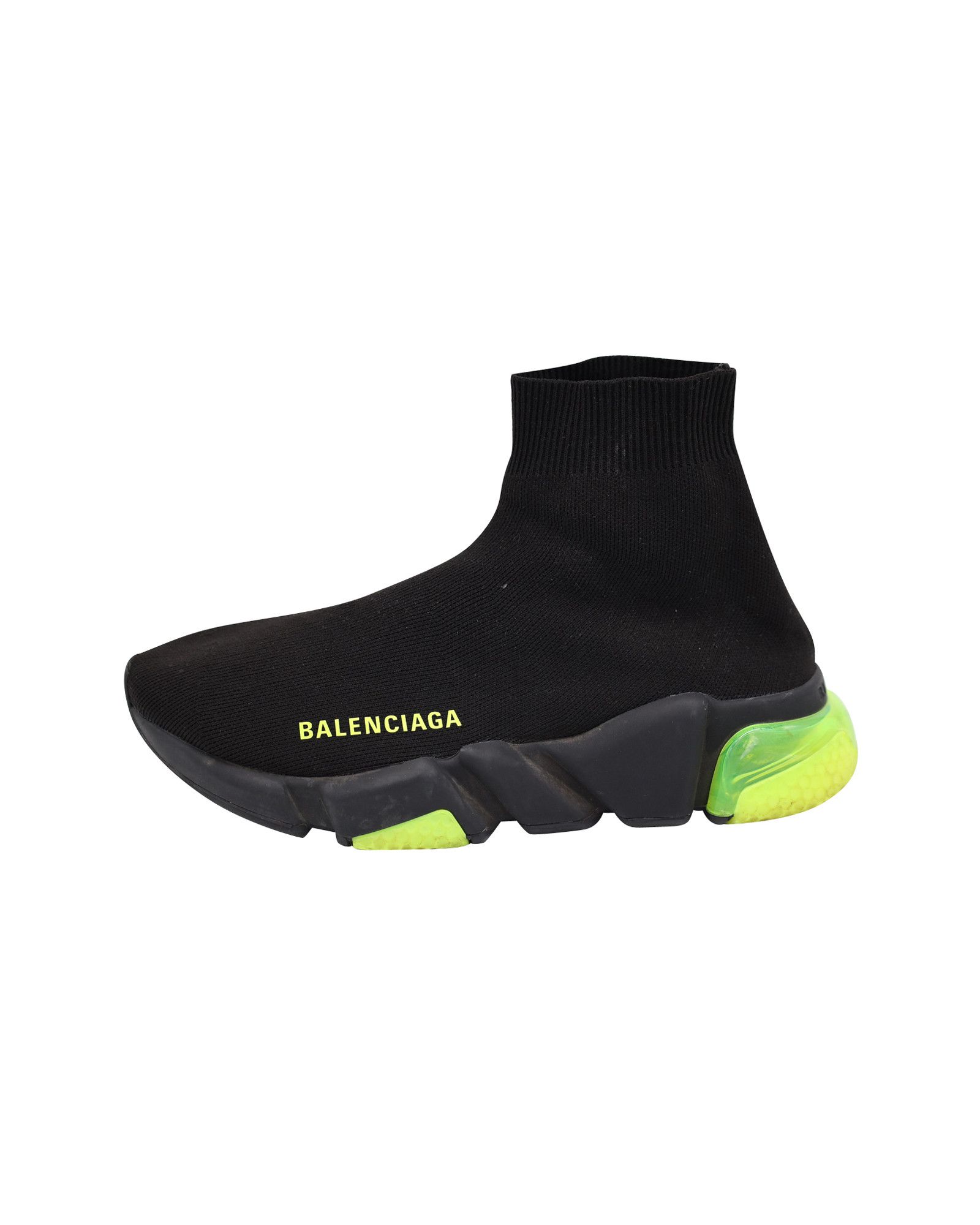 Balenciaga Balenciaga Speed Trainers in Clearsole Yellow Fluo Polyester Size US 6 / IT 36 - 5 Thumbnail
