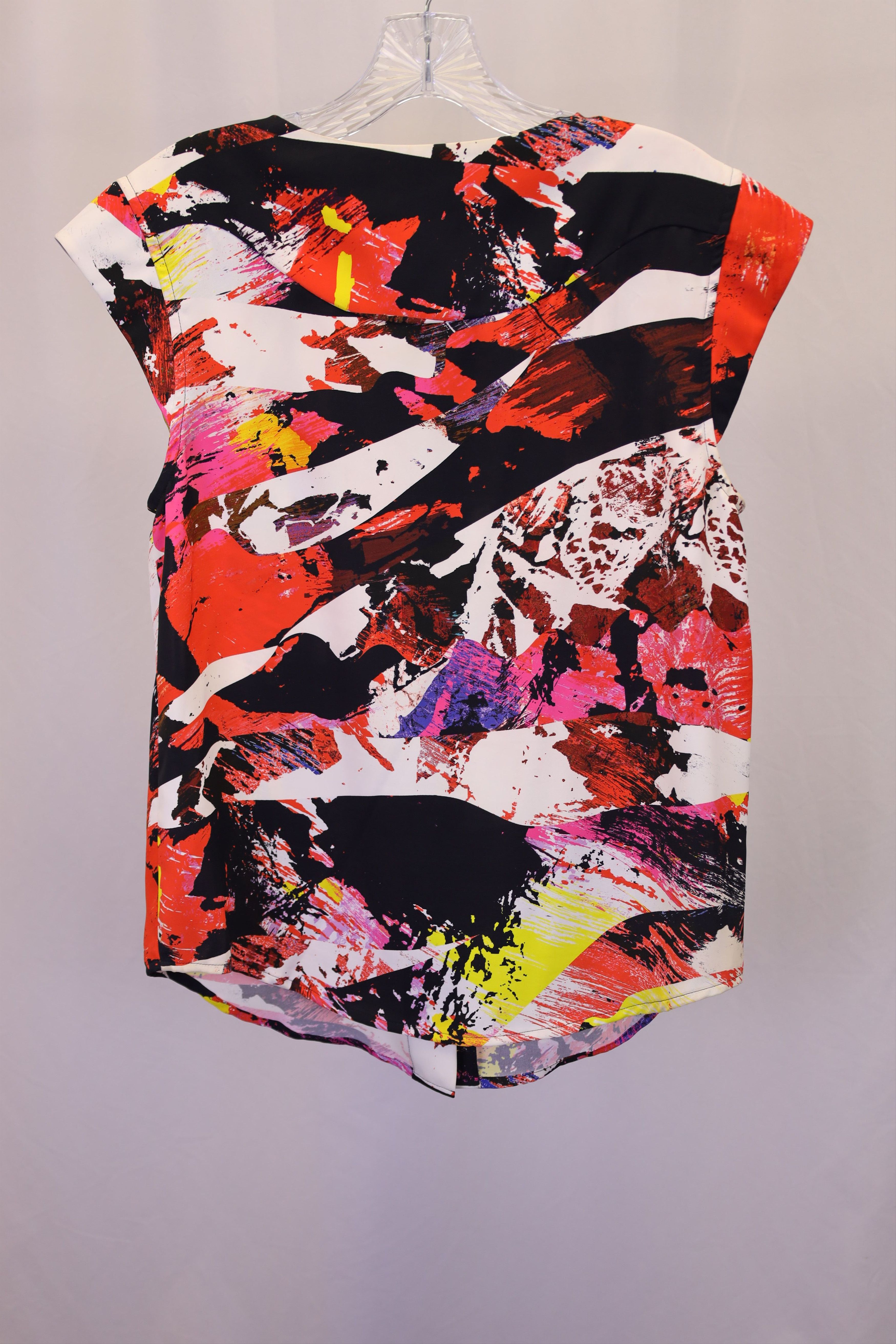 Kenzo Kenzo Printed Crewneck Blouse in Multicolor Polyester Size XL / US 12-14 / IT 48-50 - 5 Thumbnail