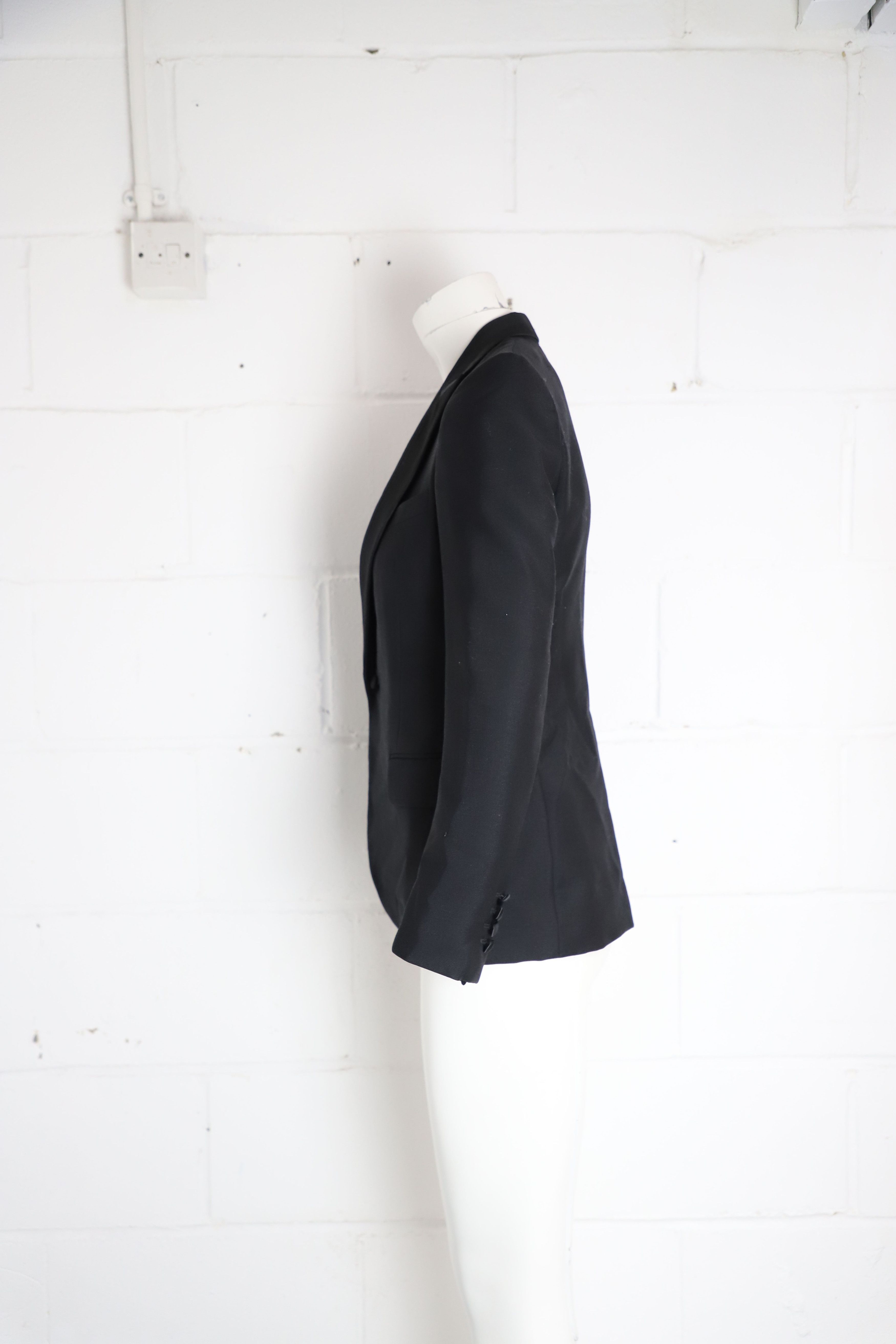 Dior Dior Single-Breasted Blazer in Black Wool Size M / US 6-8 / IT 42-44 - 5 Thumbnail