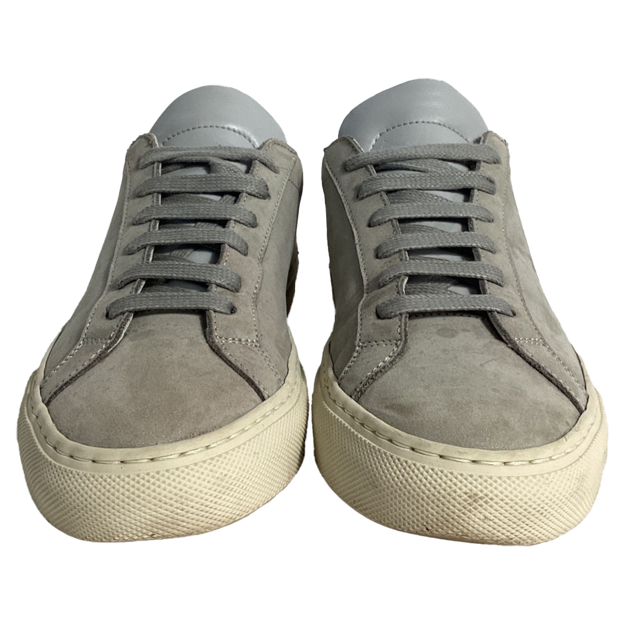 Common Projects Common Projects Achilles Low Sneakers in Grey Suede Size US 9 / IT 39 - 2 Thumbnail