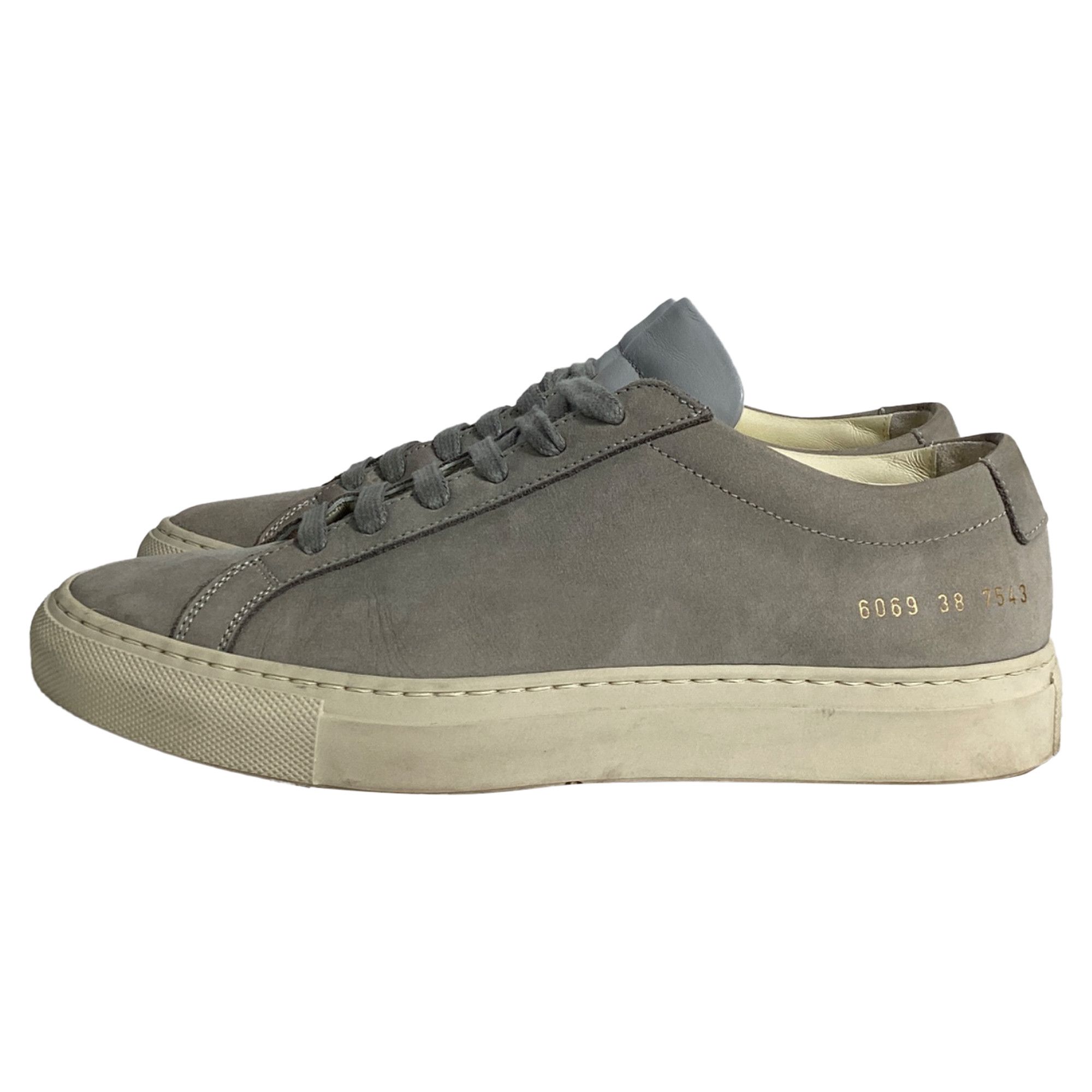Common Projects Common Projects Achilles Low Sneakers in Grey Suede Size US 9 / IT 39 - 4 Thumbnail