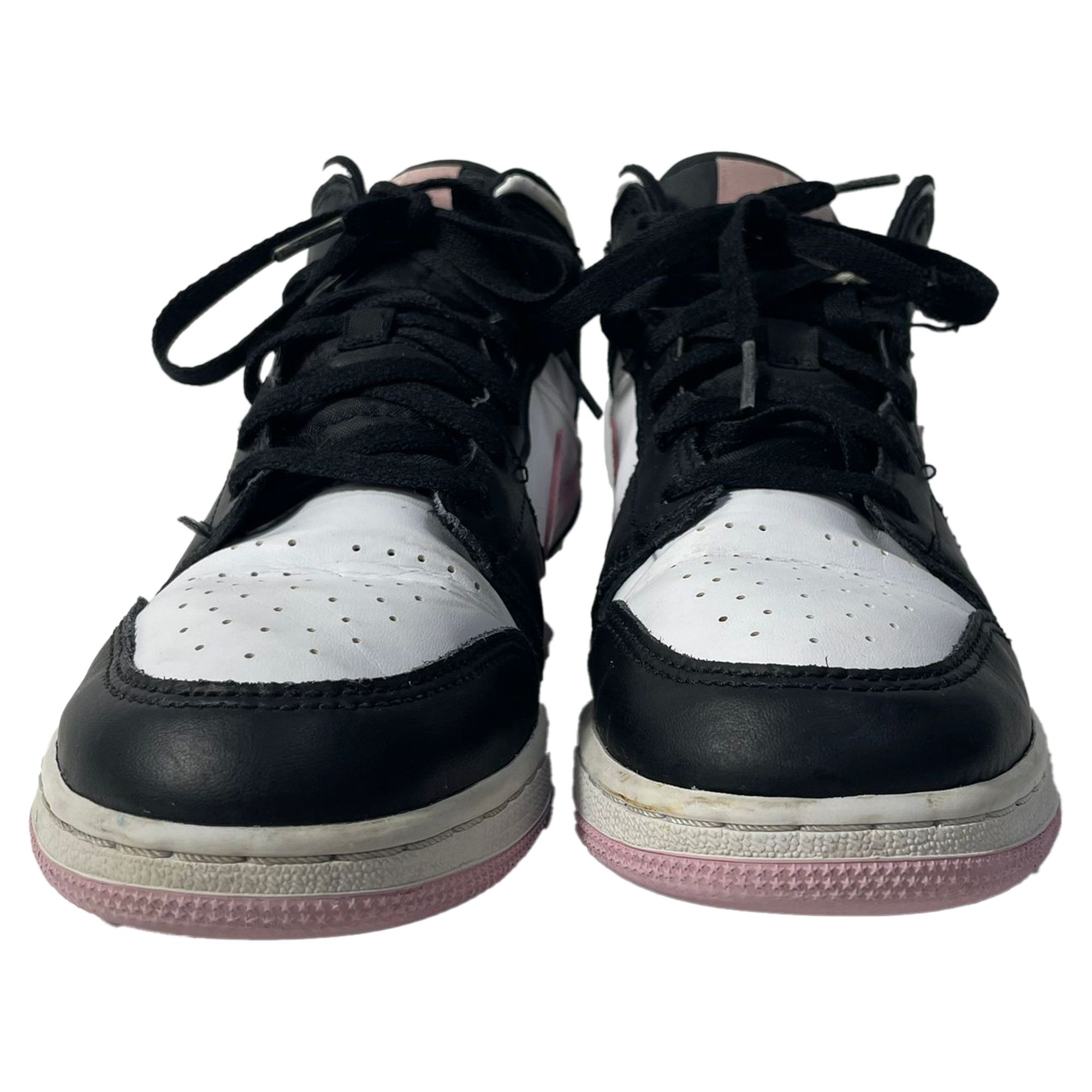 Nike Nike Air Jordan 1 Retro Mid Arctic Sneakers in Pink Black Wh Size US 8 / IT 38 - 2 Thumbnail