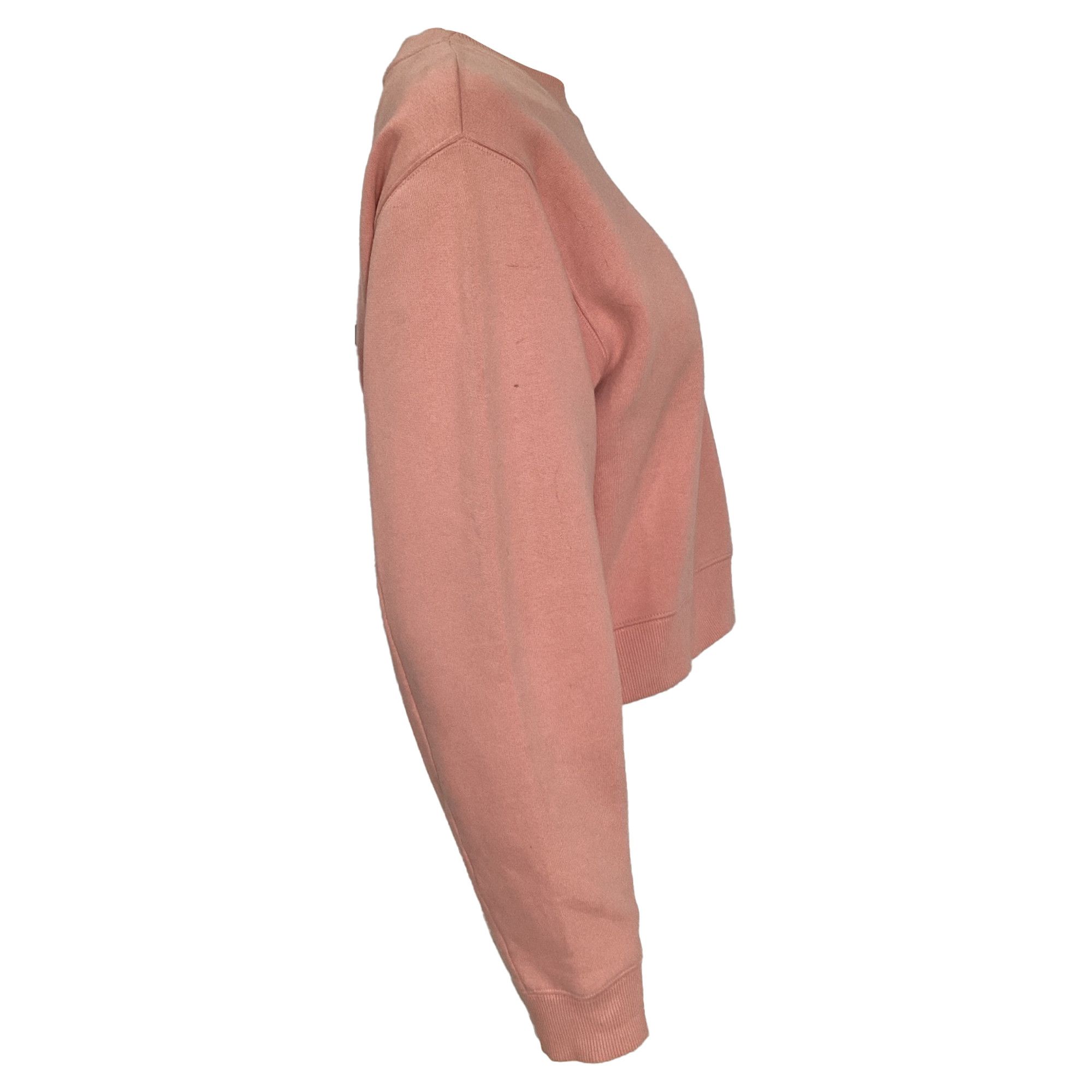 Acne Studios Acne Studios Crewneck Sweater in Pink Cotton Size XXS / US 00 / IT 34 - 3 Thumbnail