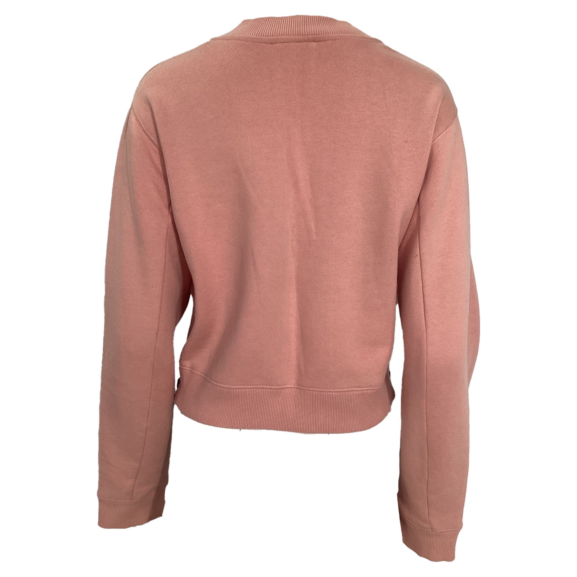 Acne Studios Acne Studios Crewneck Sweater in Pink Cotton Size XXS / US 00 / IT 34 - 4 Thumbnail