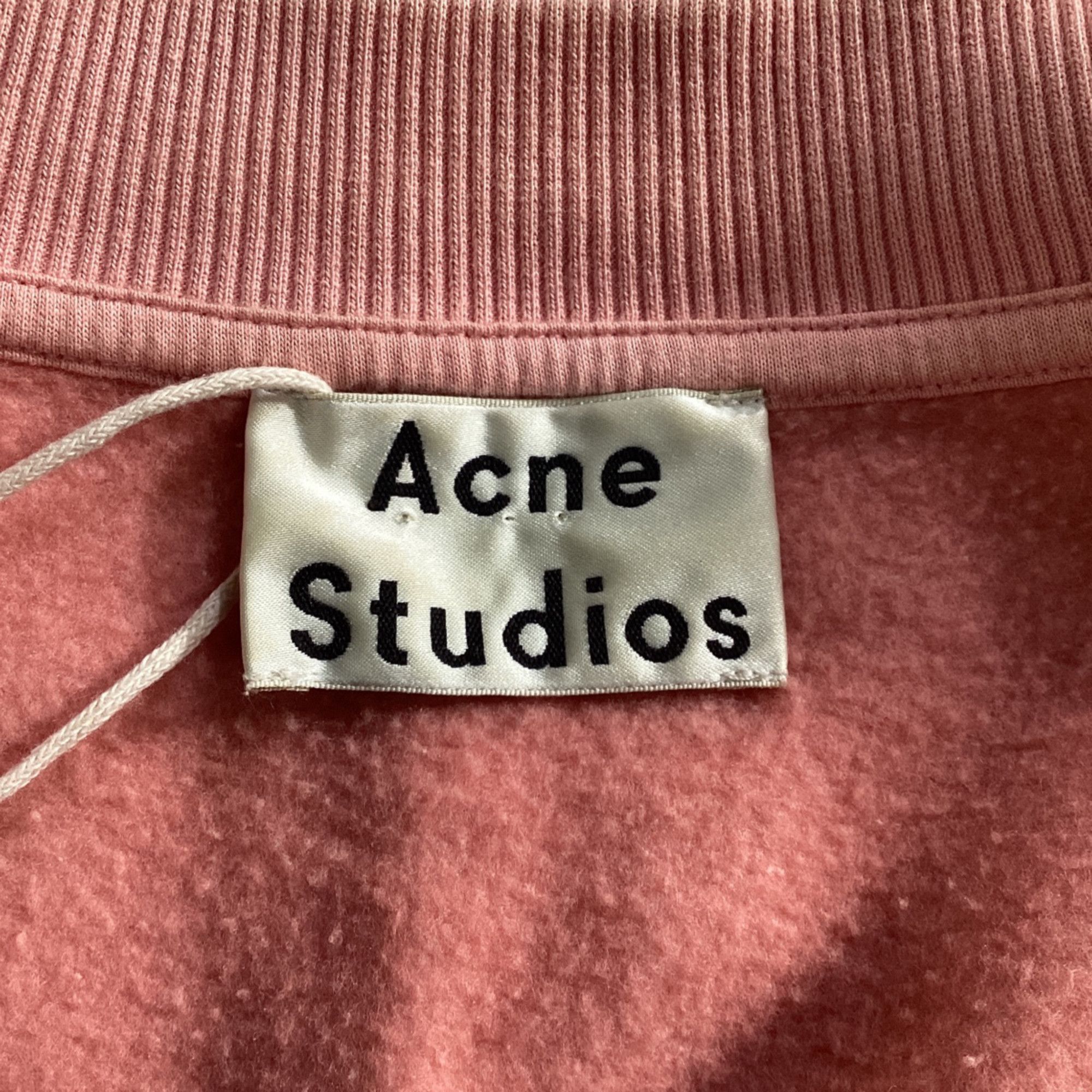 Acne Studios Acne Studios Crewneck Sweater in Pink Cotton Size XXS / US 00 / IT 34 - 5 Thumbnail