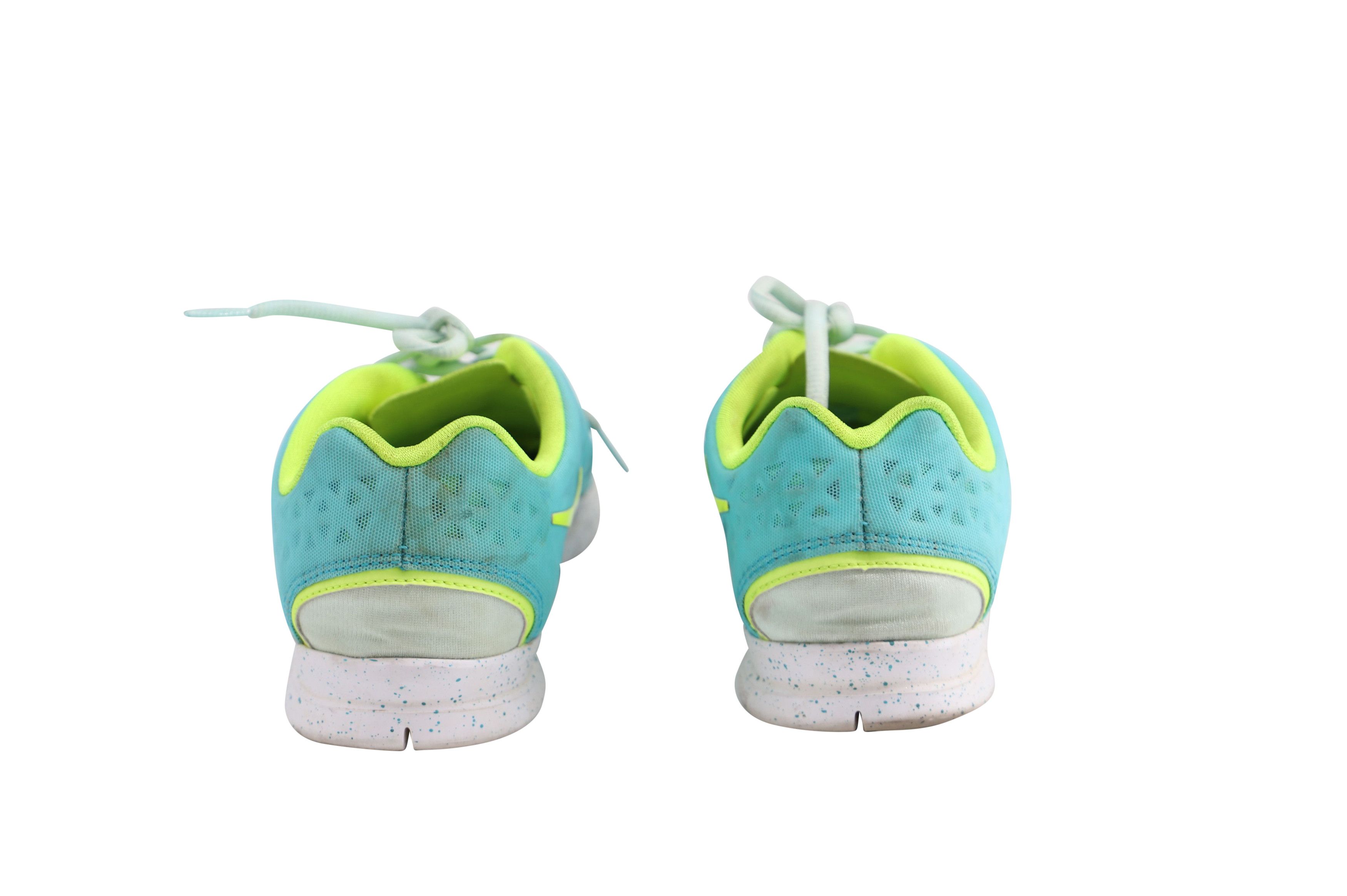 Nike Nike Free RN Sneakers in Green Nylon Size US 6.5 / IT 36.5 - 3 Thumbnail