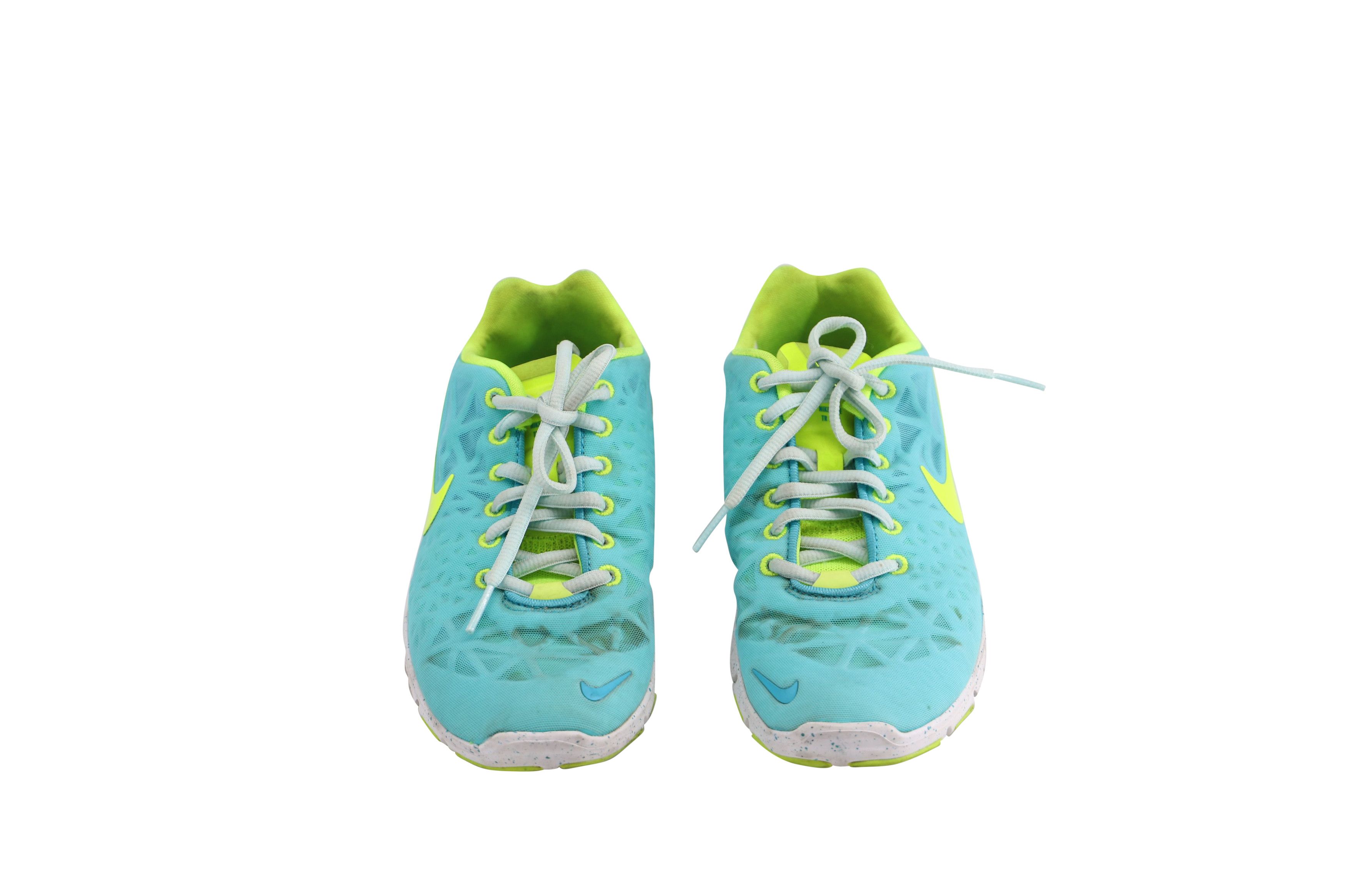 Nike Nike Free RN Sneakers in Green Nylon Size US 6.5 / IT 36.5 - 2 Thumbnail