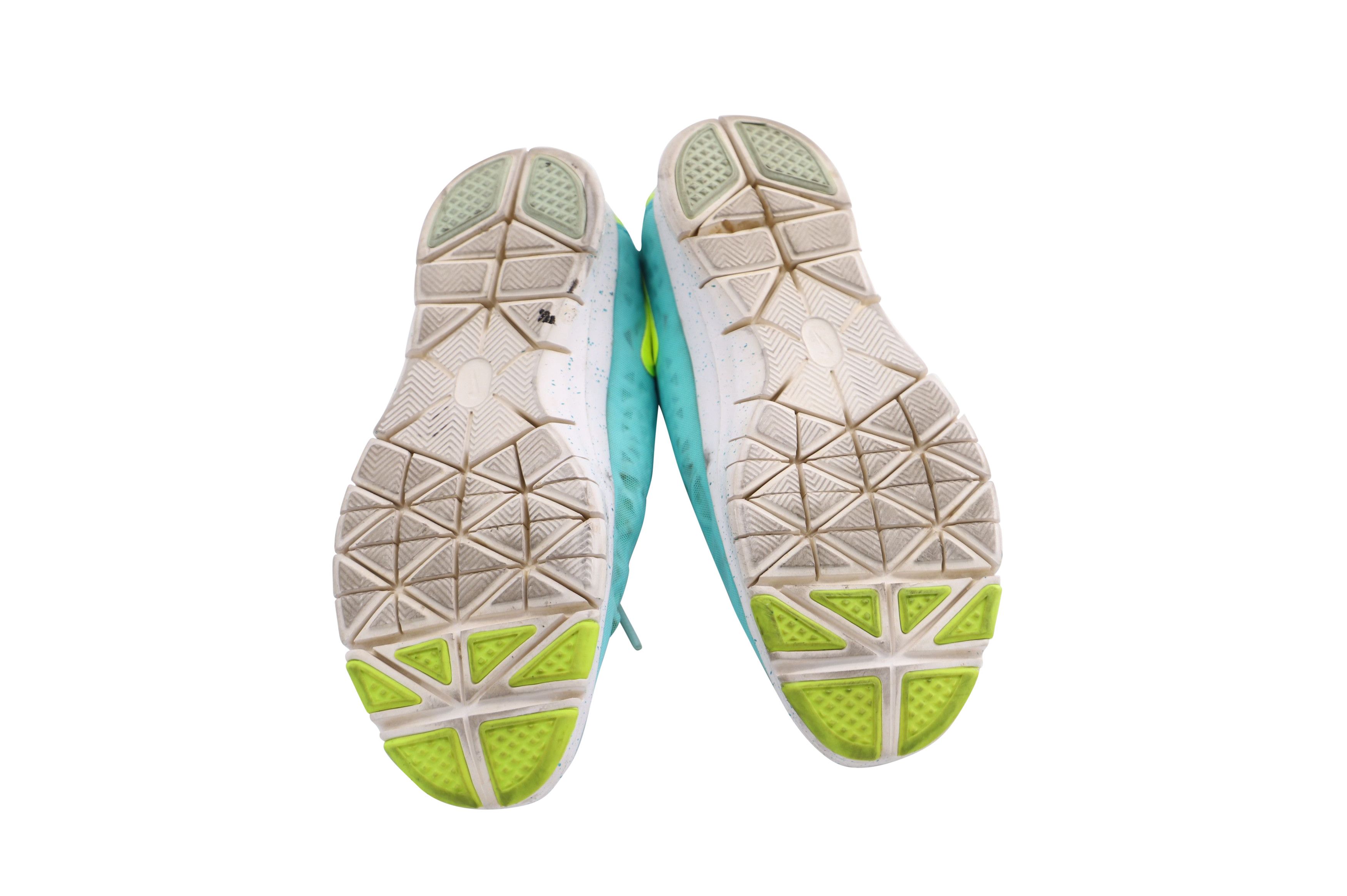 Nike Nike Free RN Sneakers in Green Nylon Size US 6.5 / IT 36.5 - 4 Thumbnail