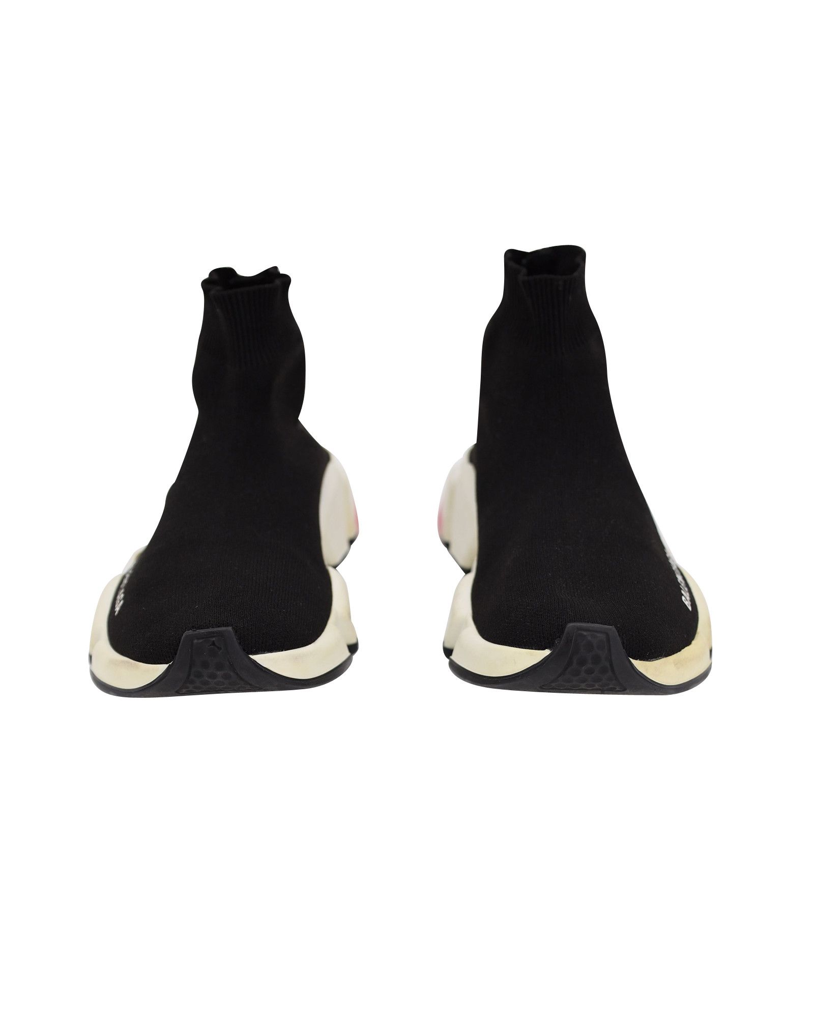Balenciaga Balenciaga Speed Sock Trainers in Black Knit Polyester Size US 6 / IT 36 - 5 Thumbnail