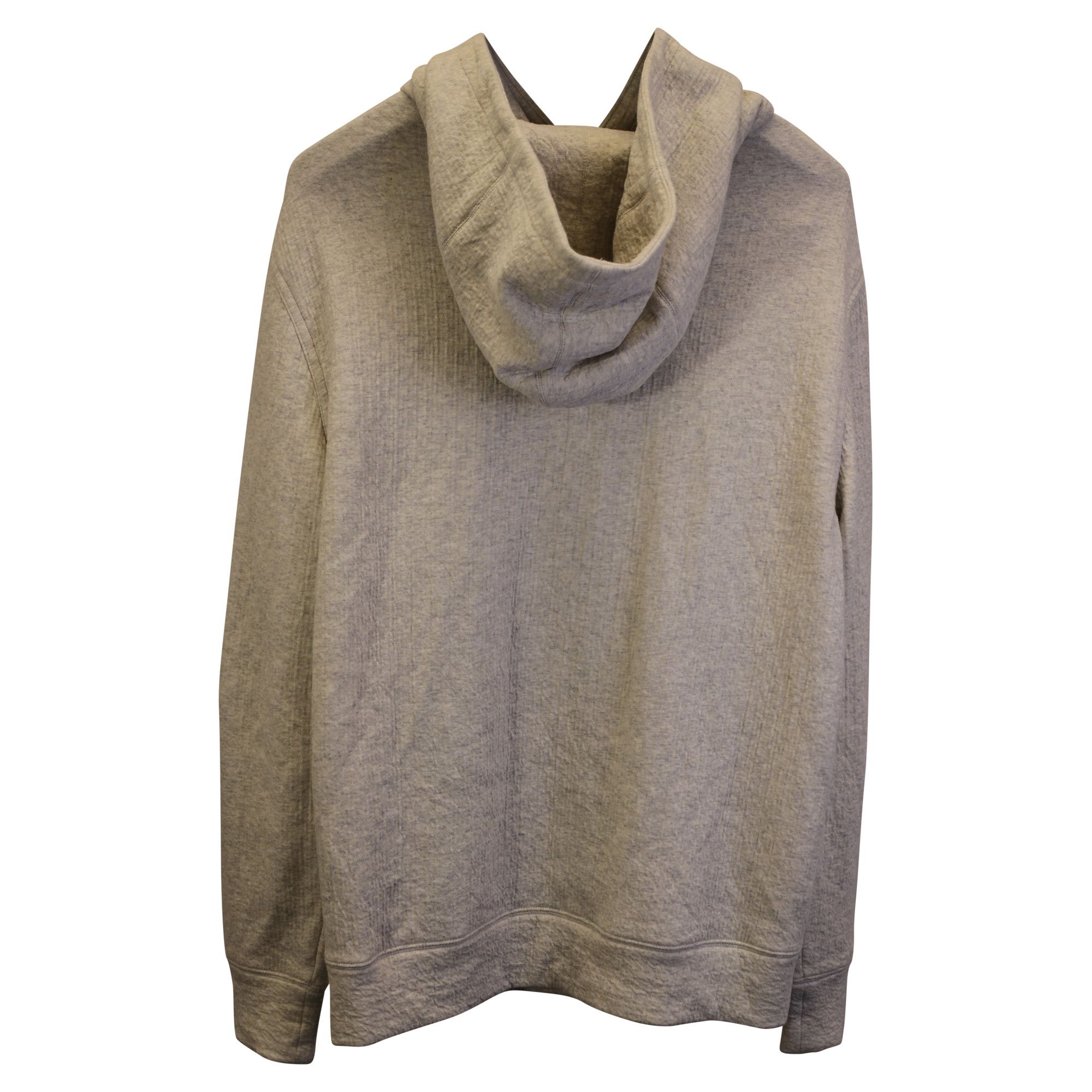 Helmut Lang Helmut Lang Hoodie in Grey Cotton Size S / US 4 / IT 40 - 3 Thumbnail