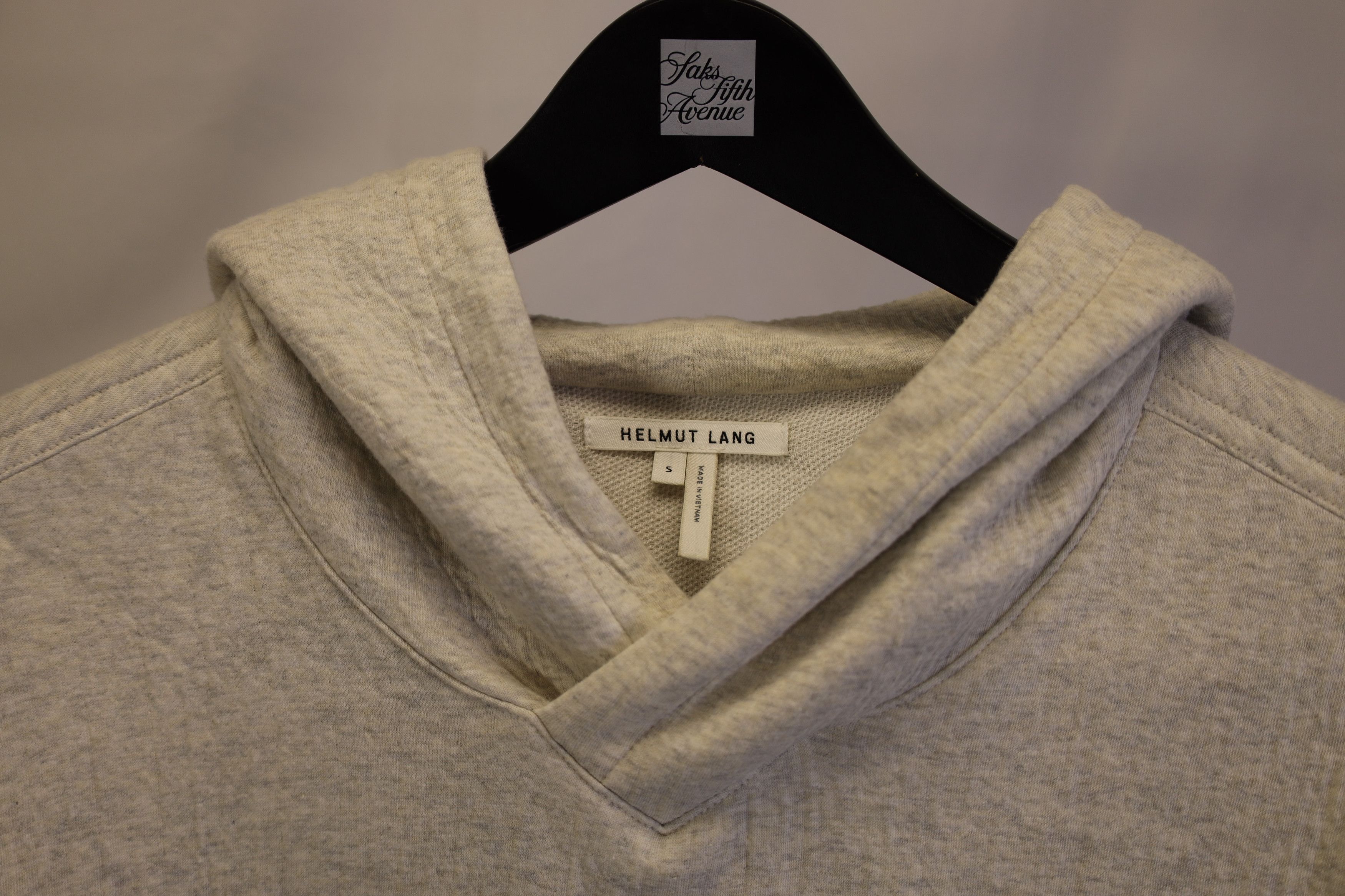 Helmut Lang Helmut Lang Hoodie in Grey Cotton Size S / US 4 / IT 40 - 5 Thumbnail