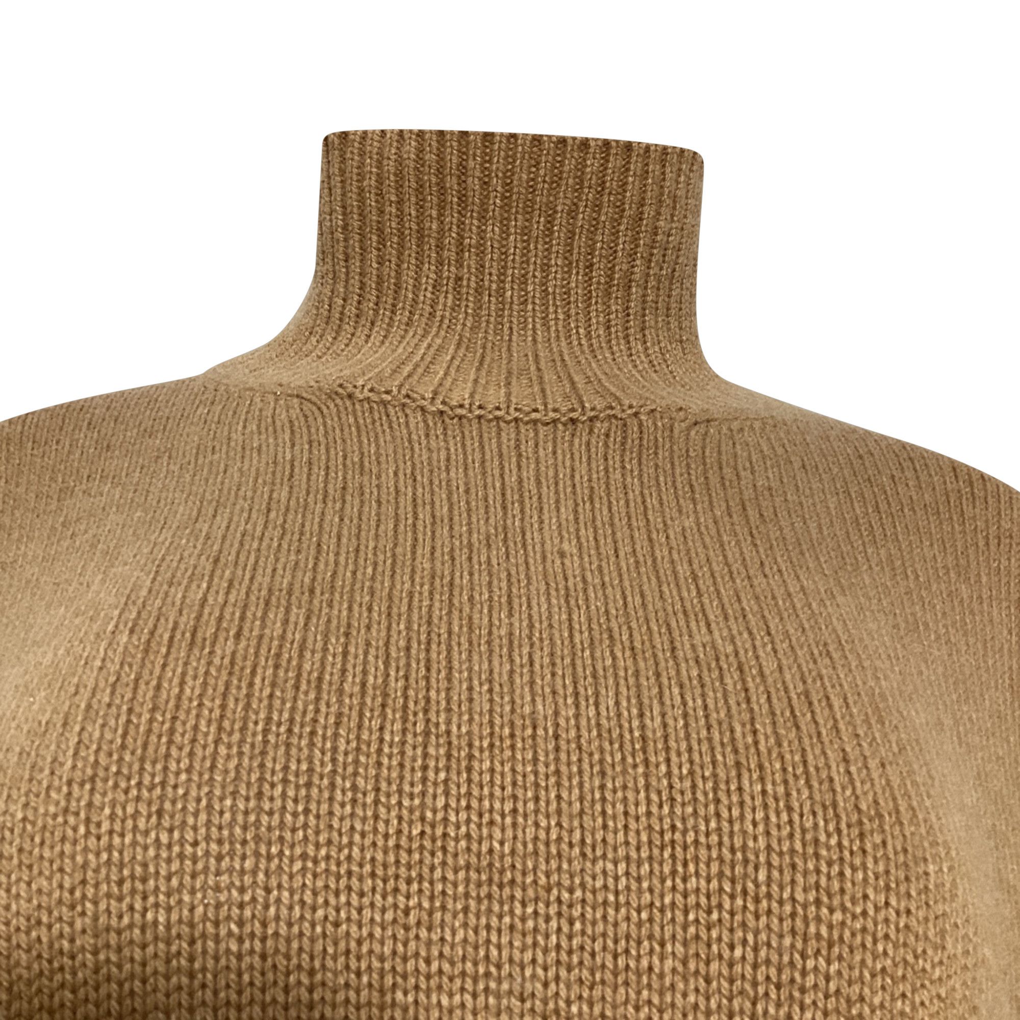 The Row The Row Hepny Mélange Turtleneck Sweater in Brown Cashmere Size S / US 4 / IT 40 - 4 Thumbnail